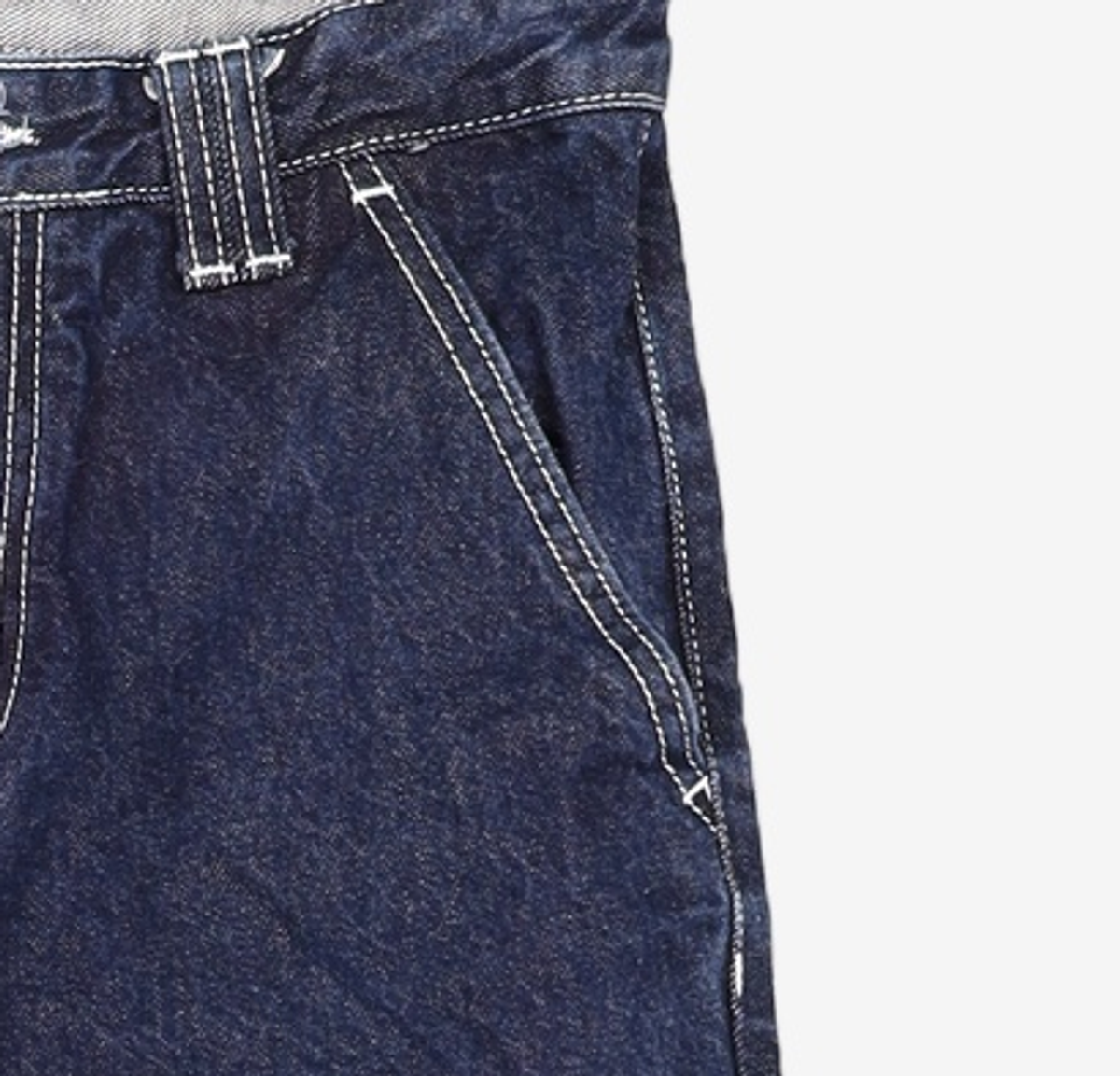 데케트(DECET) [AMC 데님]Dawn Semi Flared Jeans DCPT022Blue 26