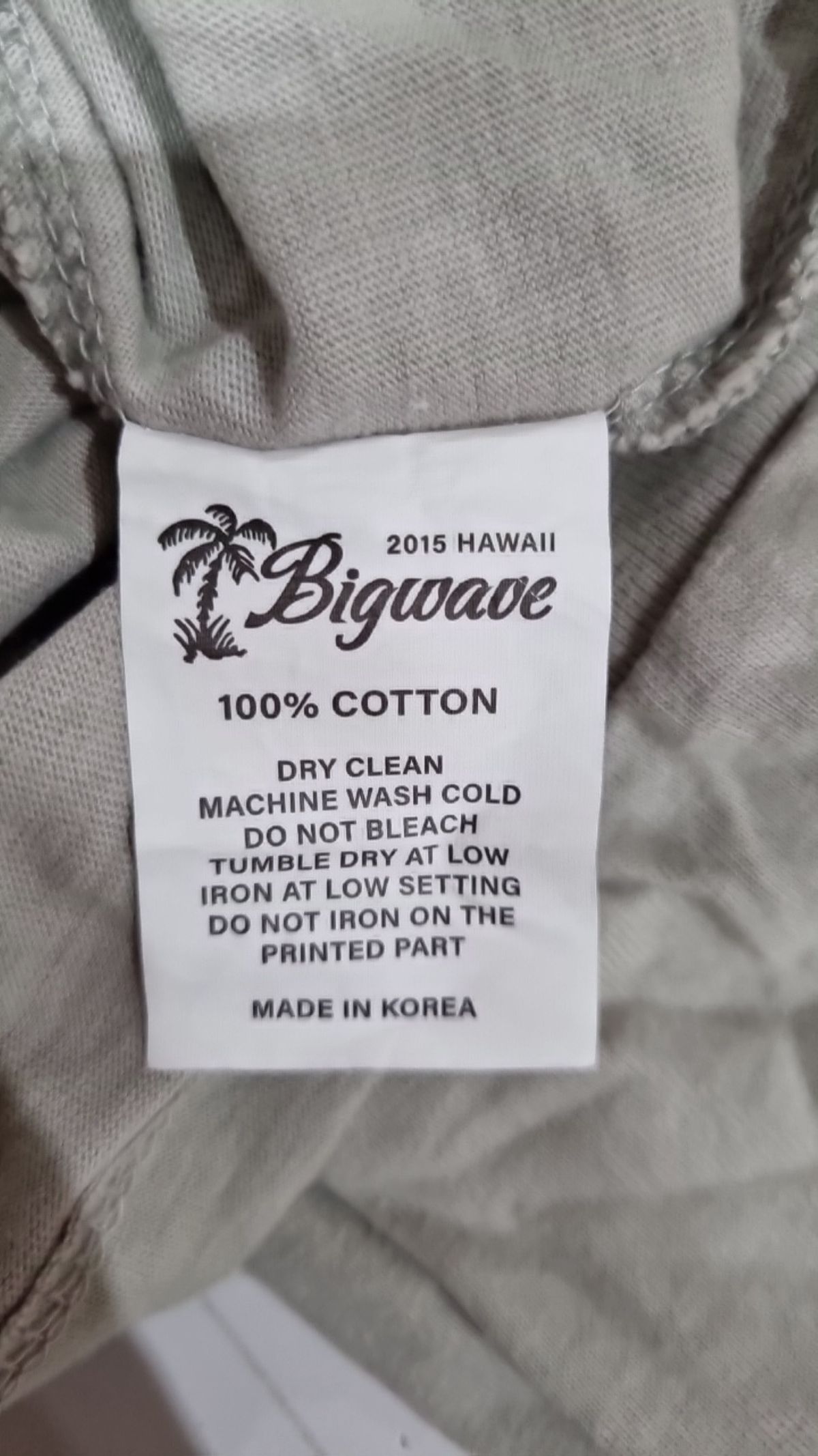 빅웨이브 컬렉티브(BIGWAVE COLLECTIVE) 긴소매 티셔츠 L