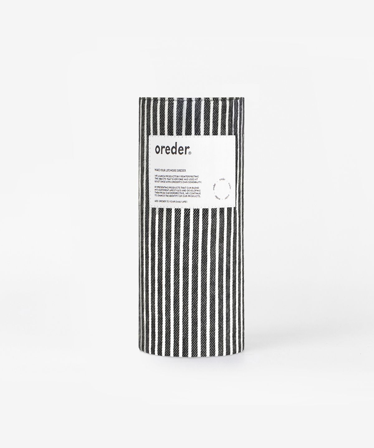 오레더(OREDER) 스트라이프 플라워베이스