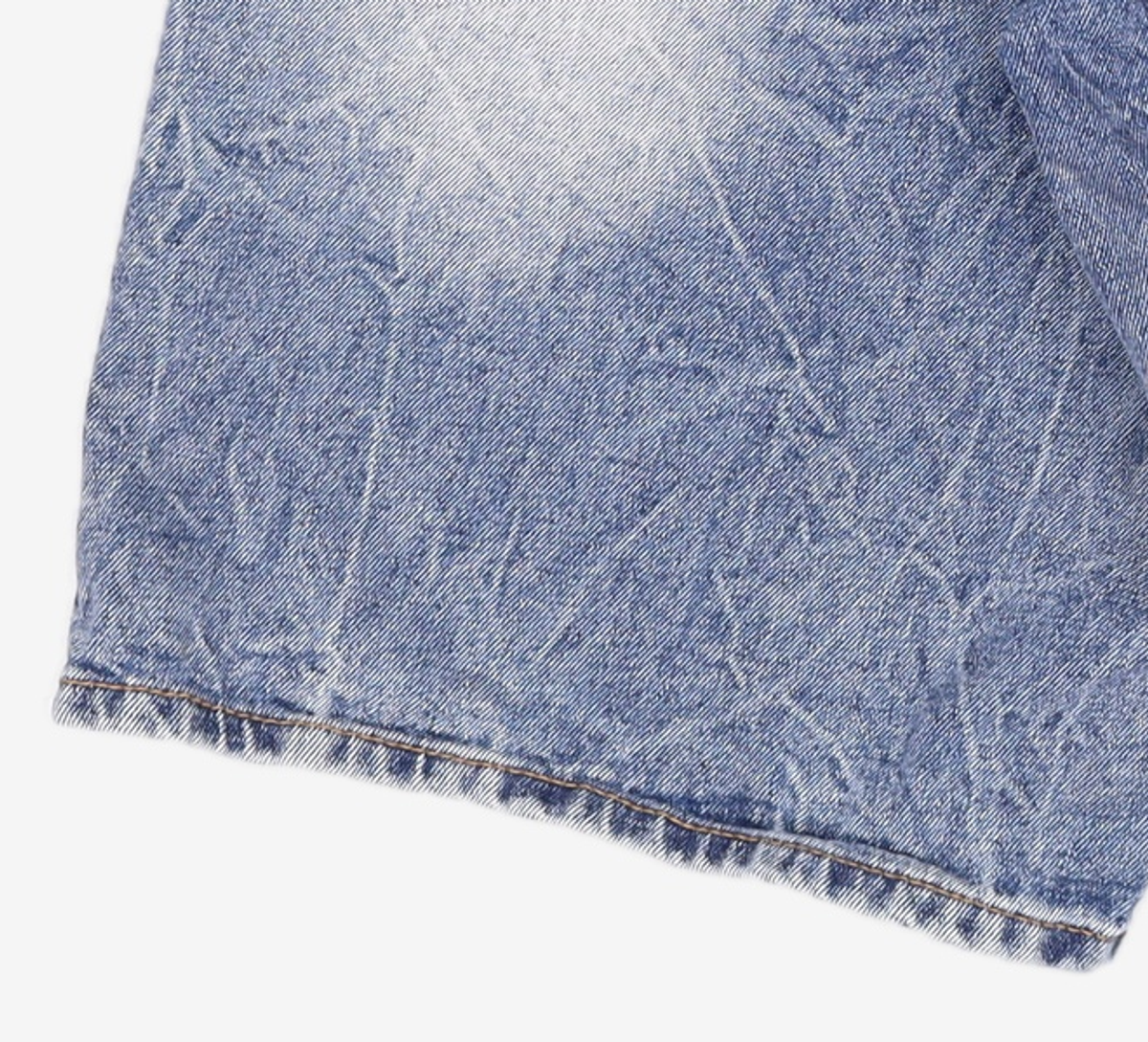데케트(DECET) CR Wide Denim Shorts DCPT035CRYBlueB 26