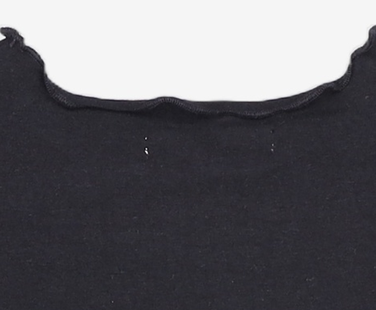 오디너리 홀리데이(ORDINARY HOLIDAY) 배색크롭티셔츠 MESH PATCH T SHIRT FREE