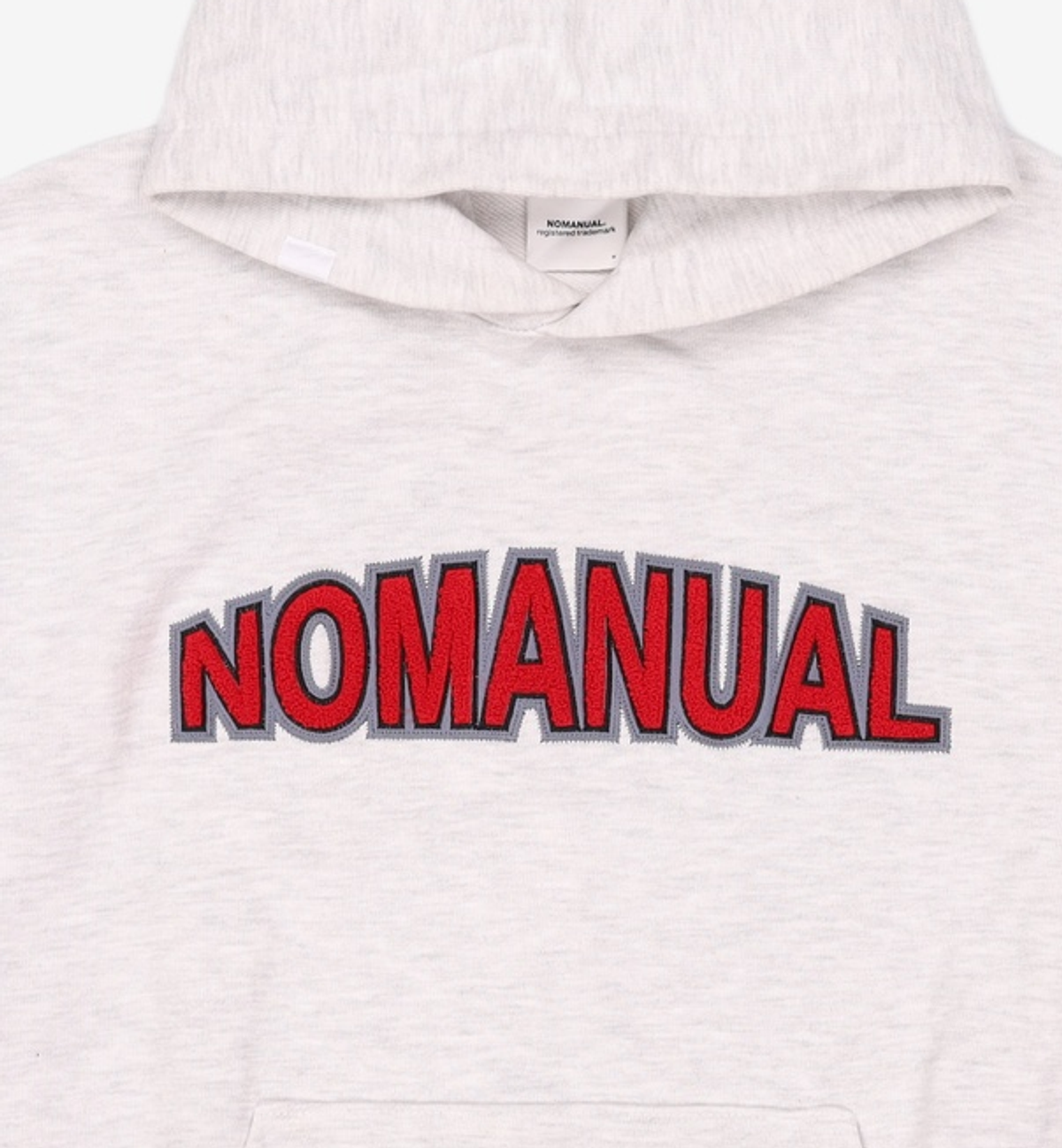 노매뉴얼(NOMANUAL) 후드 티셔츠 M