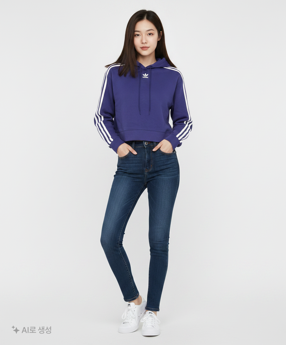 아디다스(ADIDAS) 후드 티셔츠 XS