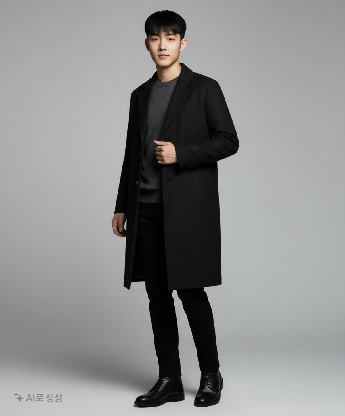 에토스(ETHOS) 겨울 기타 코트 L