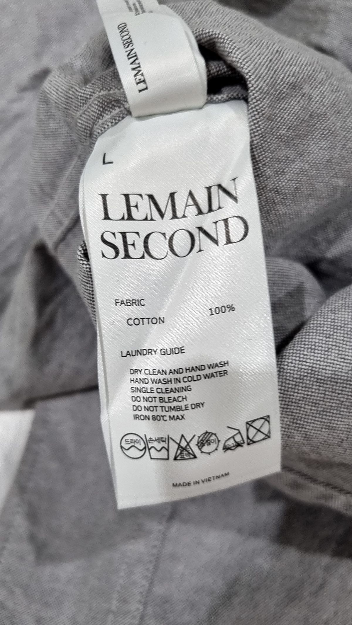 리메인세컨드(LEMAIN SECOND) 캐주얼 셔츠 L