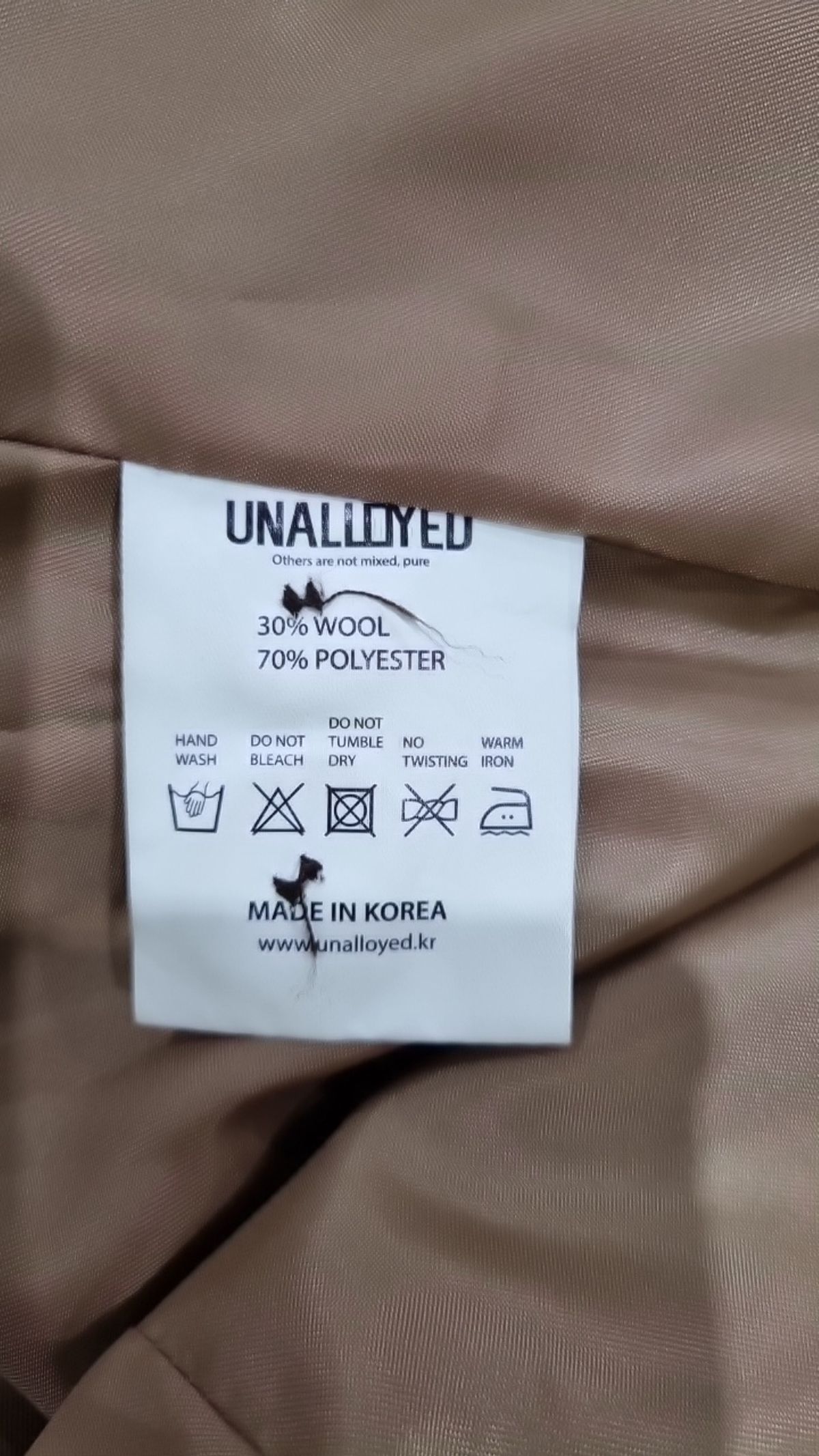 어널로이드(UNALLOYED) 슈트/블레이저 재킷 L