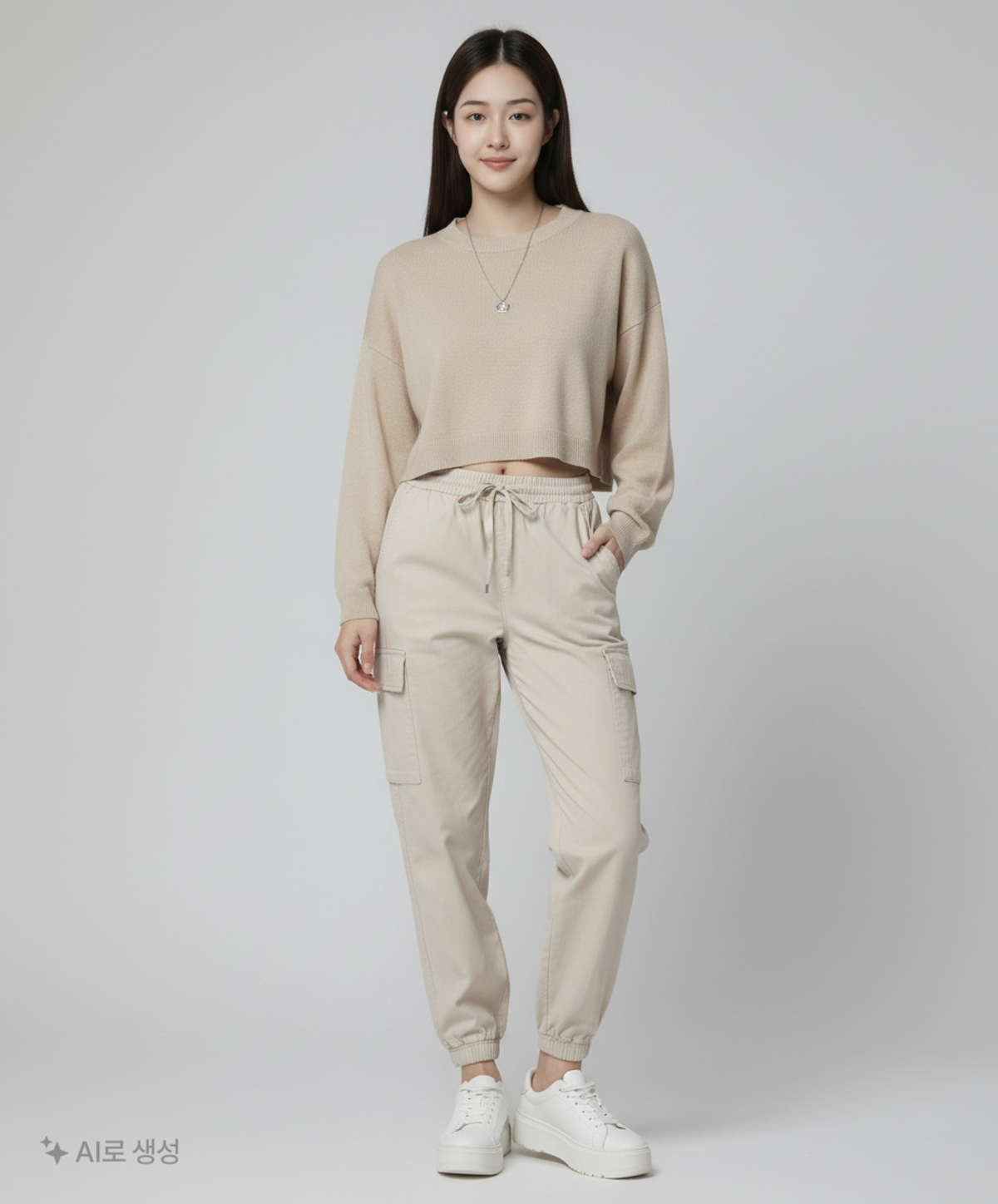 무신사 스탠다드 우먼(MUSINSA STANDARD WOMAN) 조거 팬츠 34