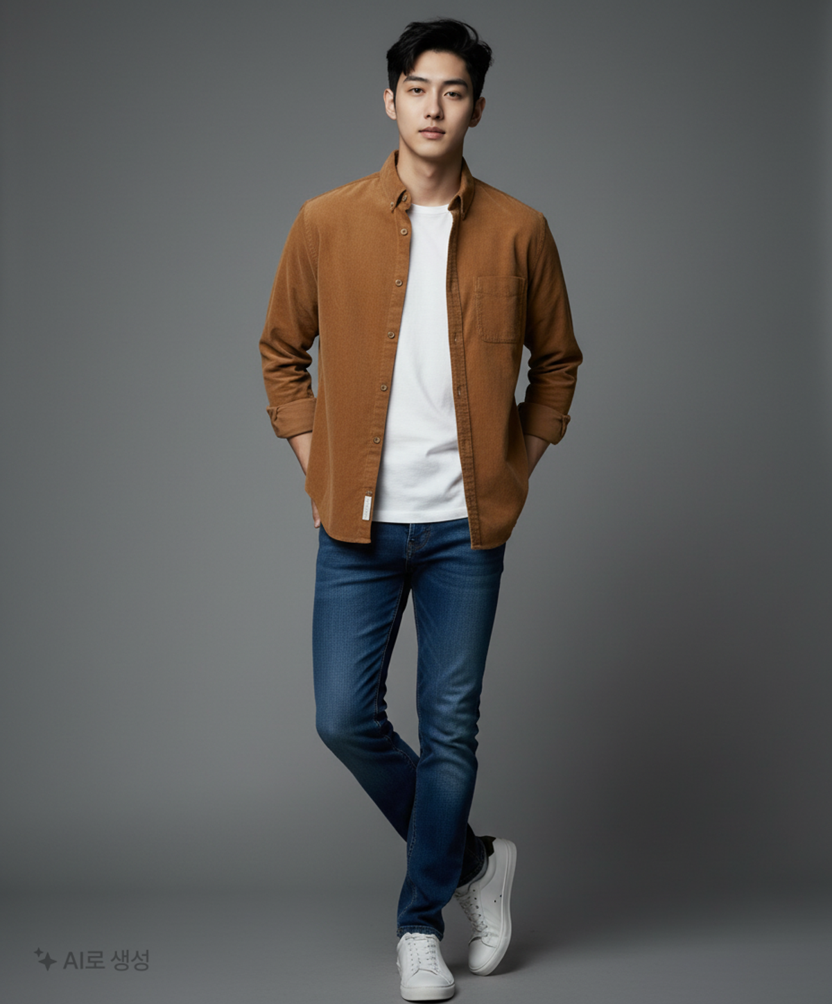 엘오지지 x 에이치엔엠(L.O.G.G x H&M) 캐주얼 셔츠 M