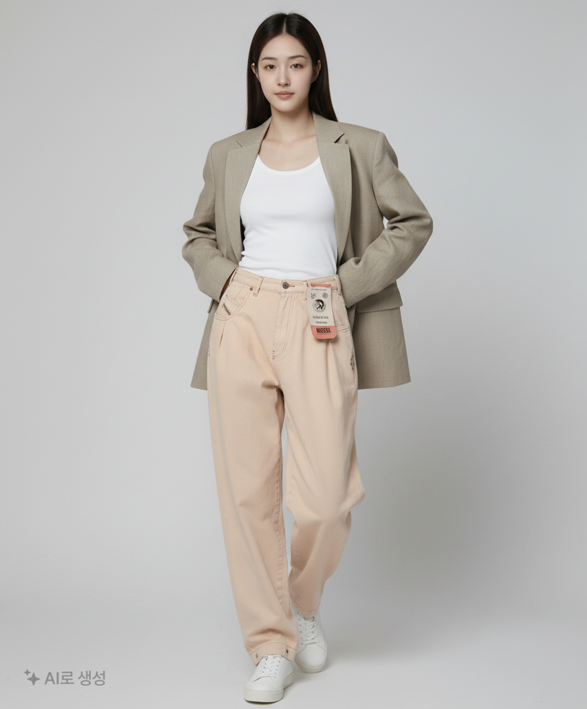 디젤(DIESEL) 청/데님 팬츠 25