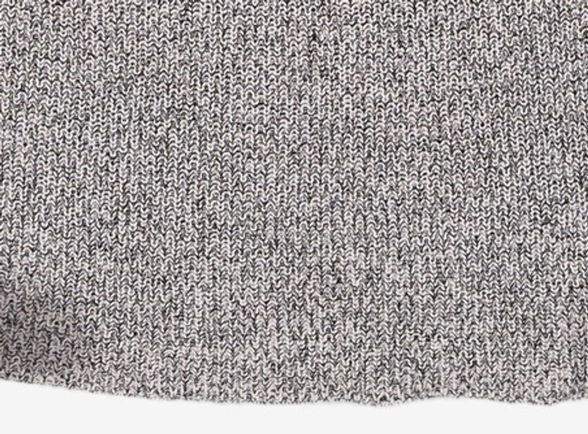 메종미네드(MAISON MINED) BLACK DYEING OVER KNIT M