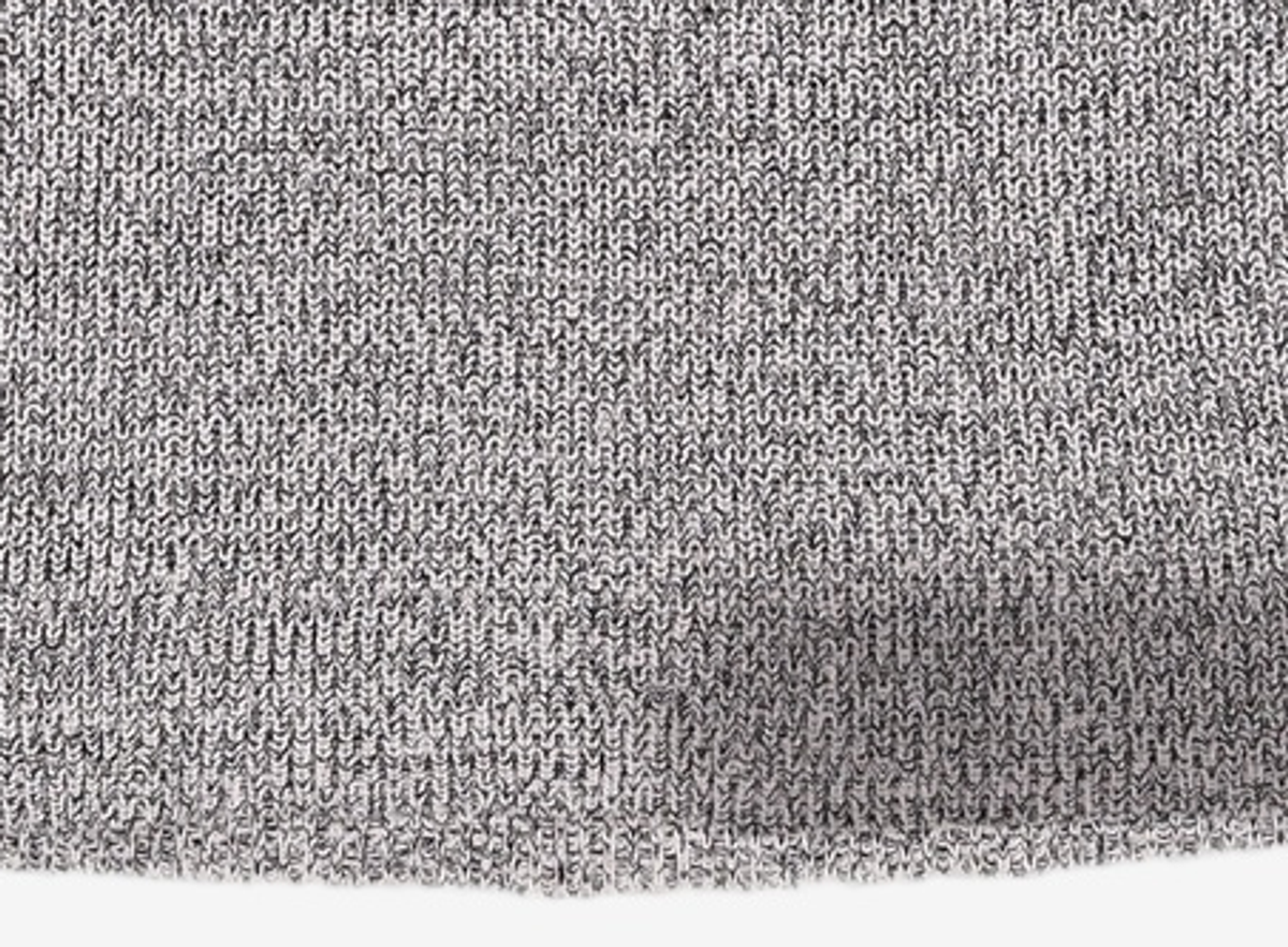 메종미네드(MAISON MINED) BLACK DYEING OVER KNIT M