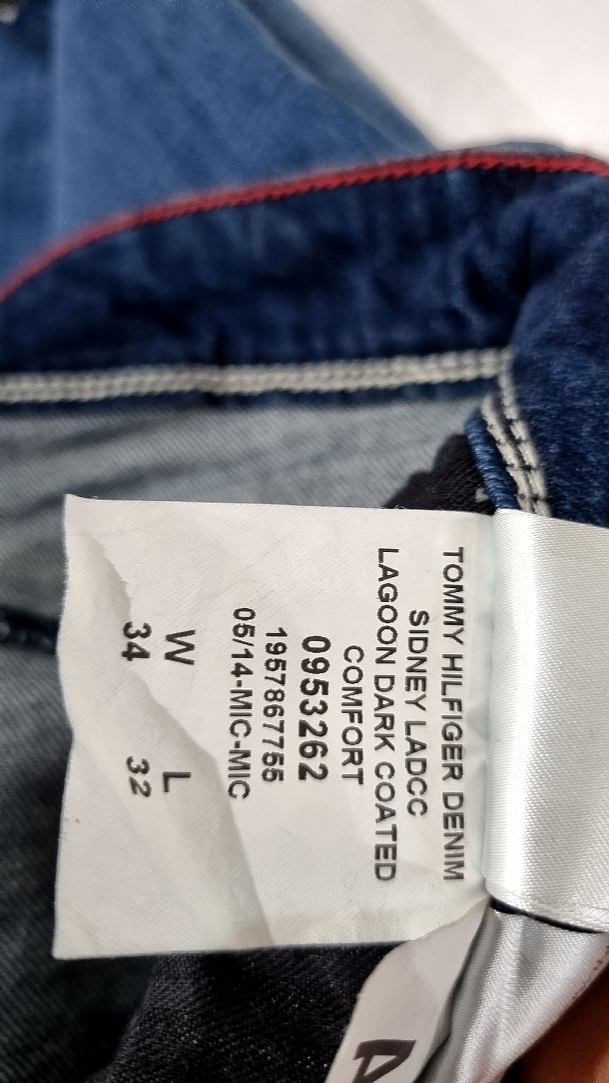 힐피거데님(Hilfiger Denim by Tommy Hilfiger) 청/데님 팬츠 34/32