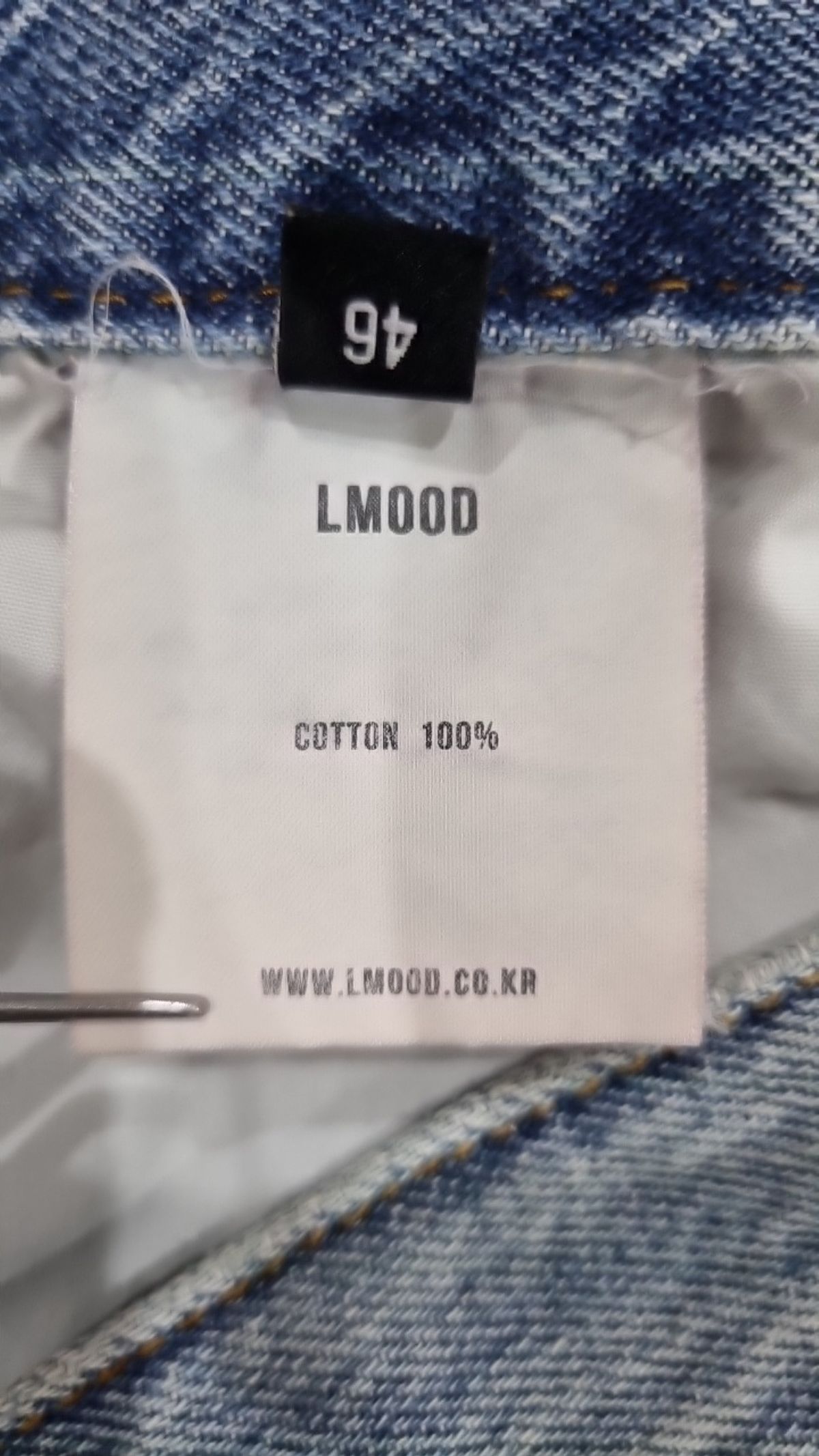엘무드(LMOOD) 청/데님 팬츠 46