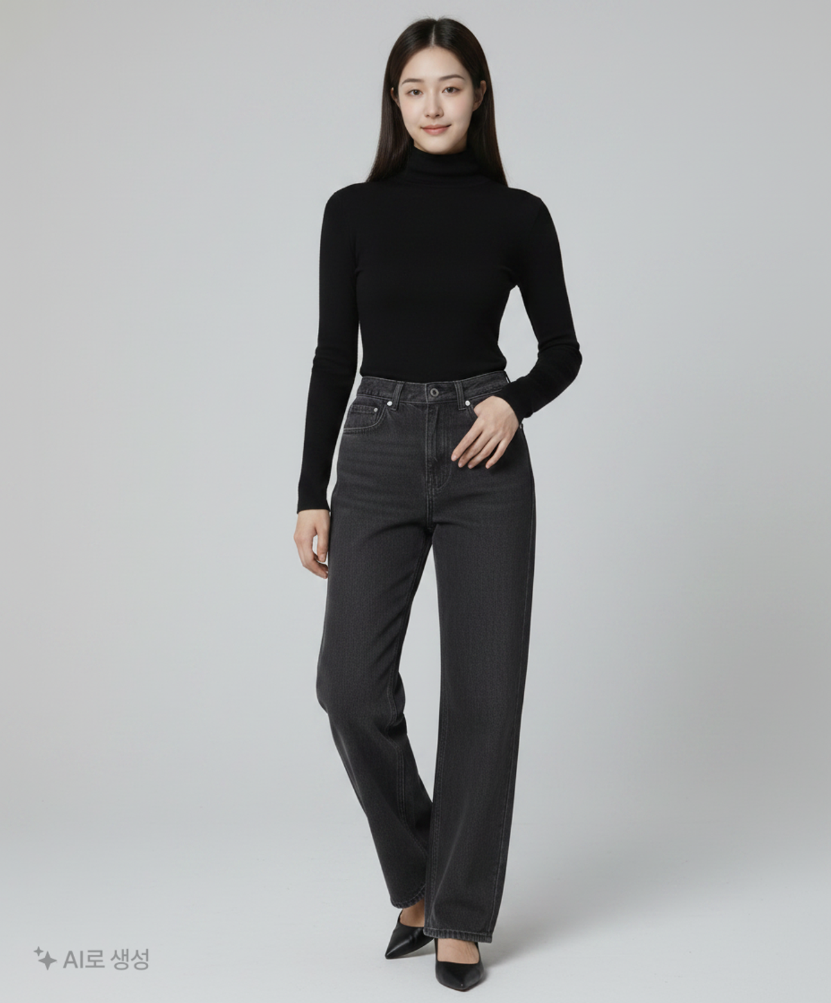 와르(WAAR) 청/데님 팬츠 S