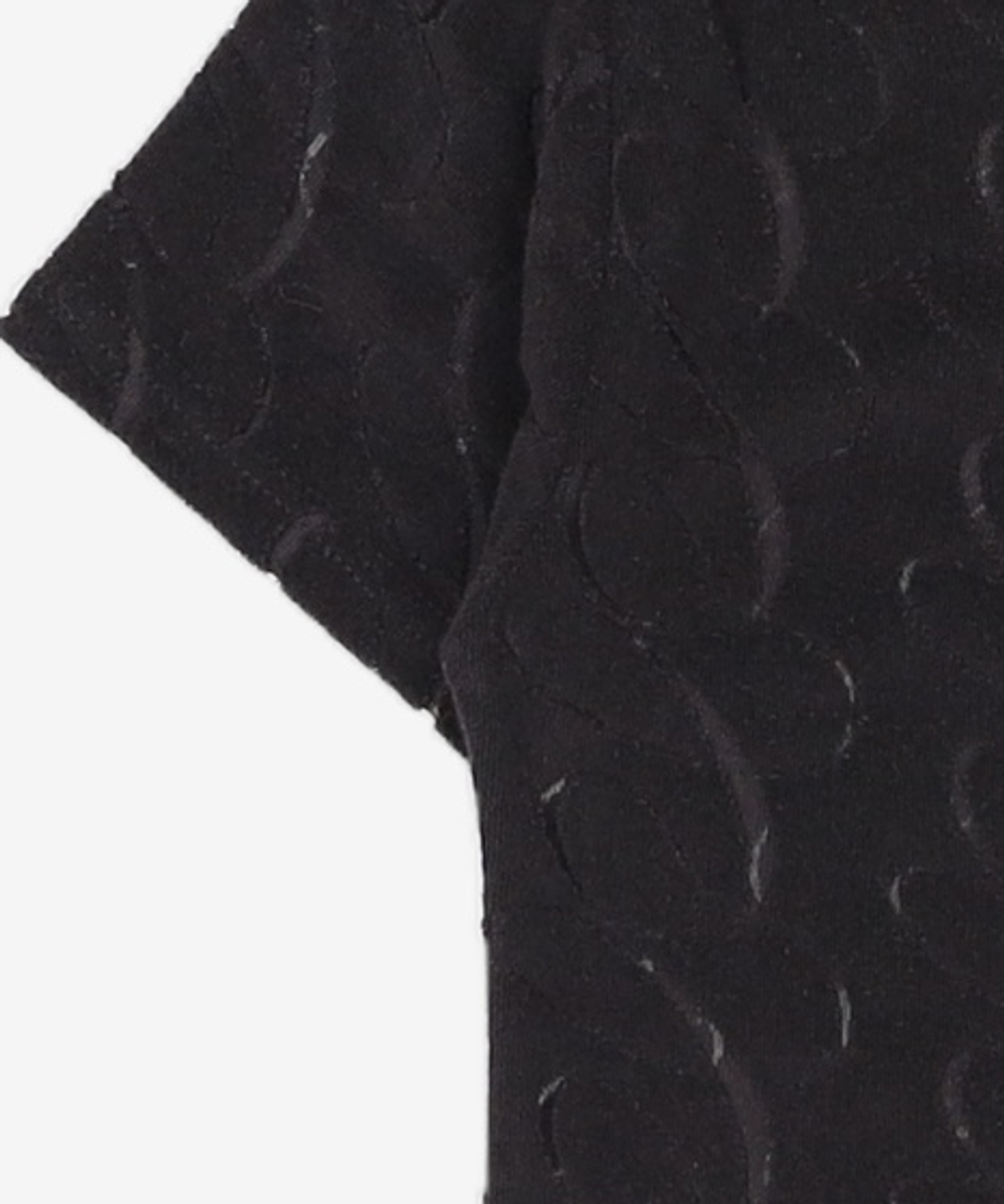 큐리티(CURETTY) C BURNOUT BASIC T-SHIRT_BLACK S