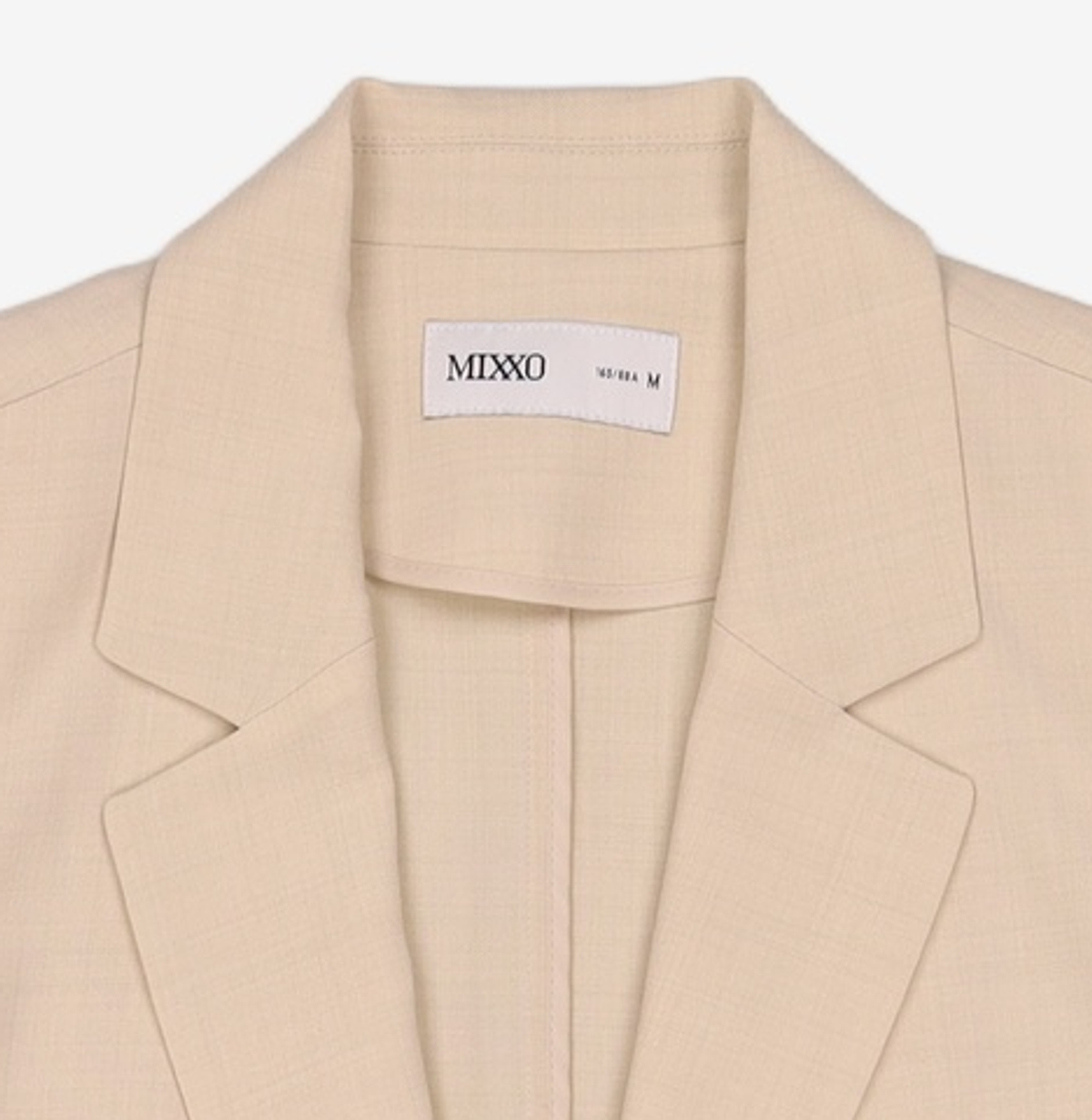 미쏘(MIXXO) 테일러드 싱글 버튼 자켓 MIWJKC51PB M