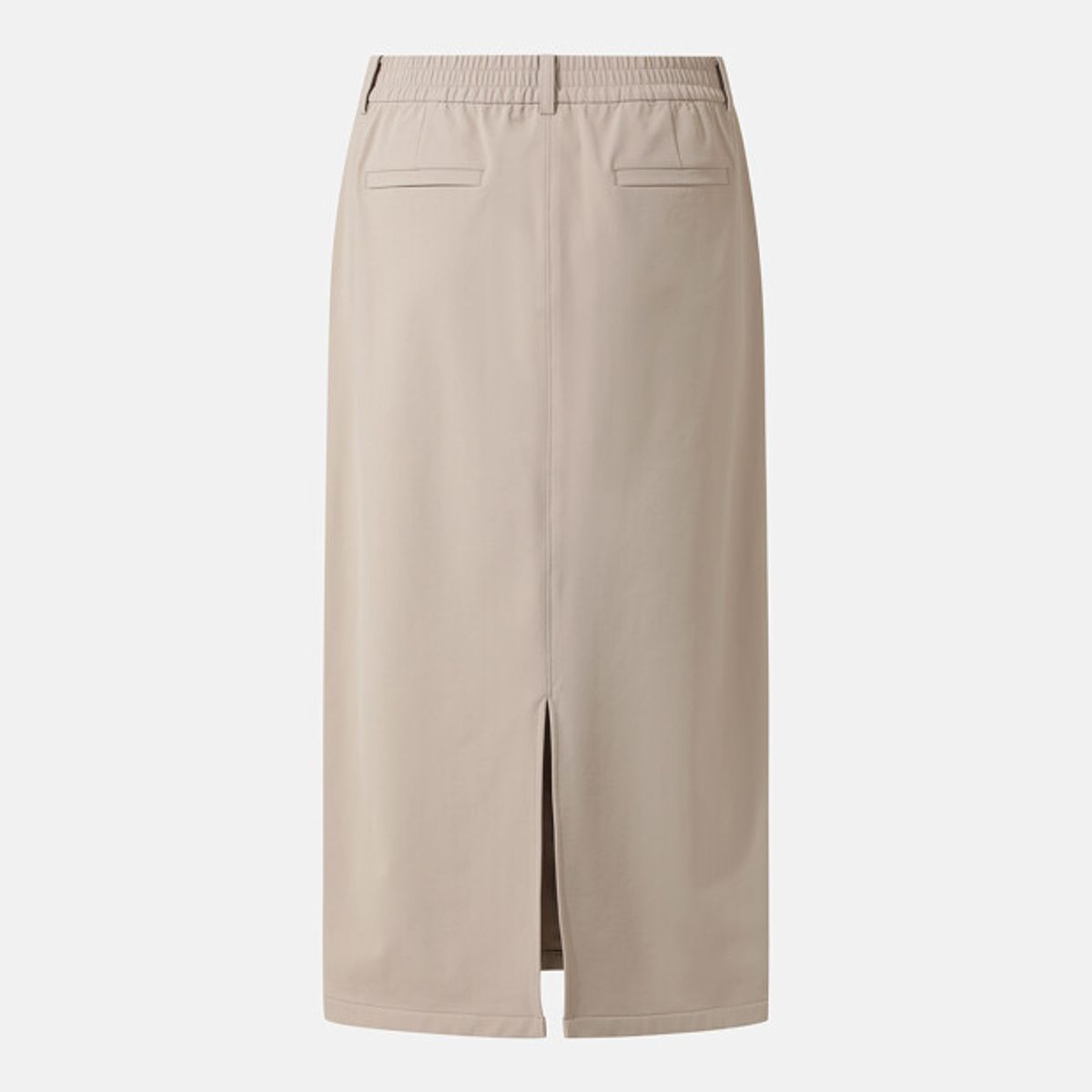 데상트(DESCENTE) 여성 우븐 롱 스커트 브라운 SR322PSK72