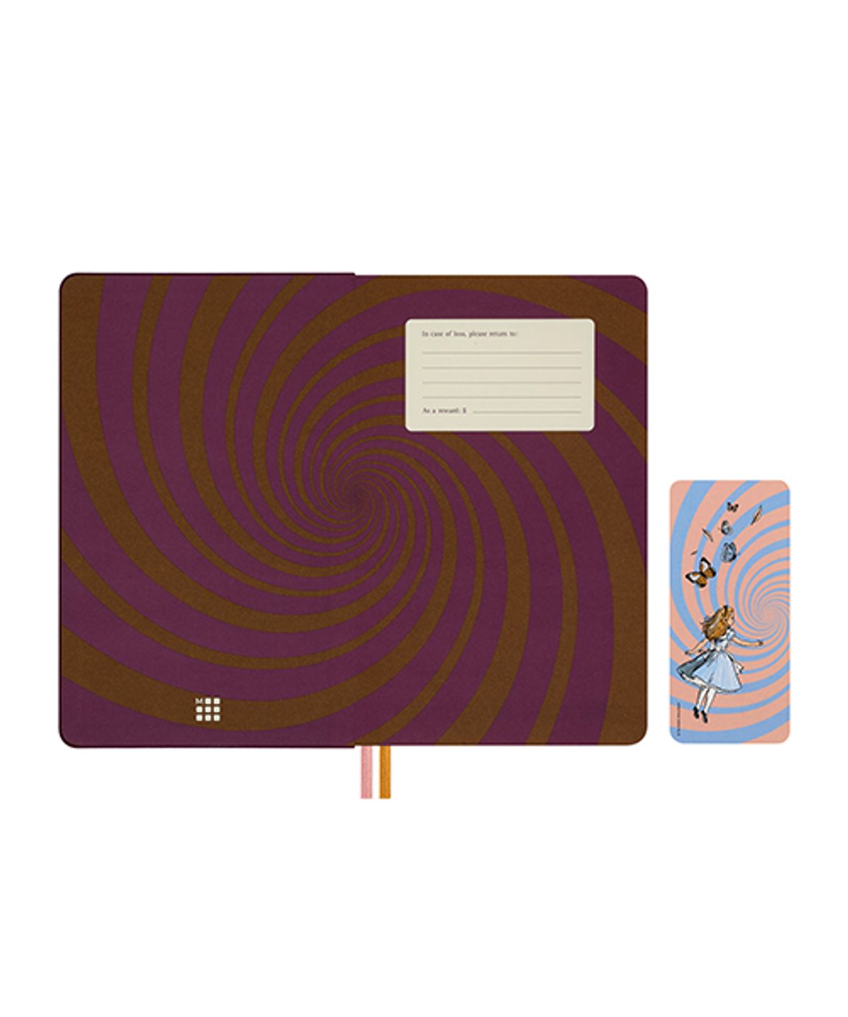 몰스킨(MOLESKINE) [26앨리스]플레인/하트 여왕 하드 L