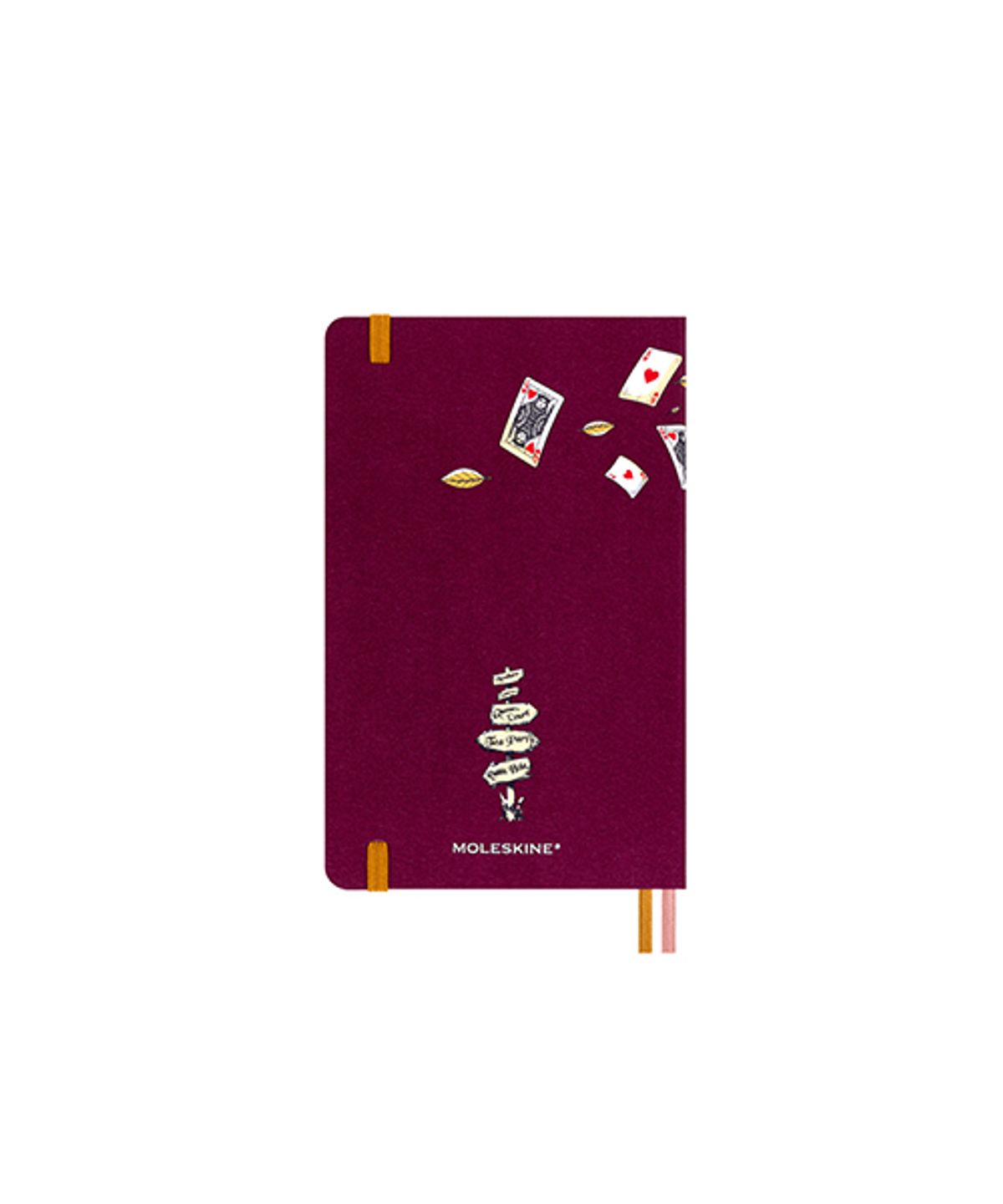 몰스킨(MOLESKINE) [26앨리스]플레인/하트 여왕 하드 L