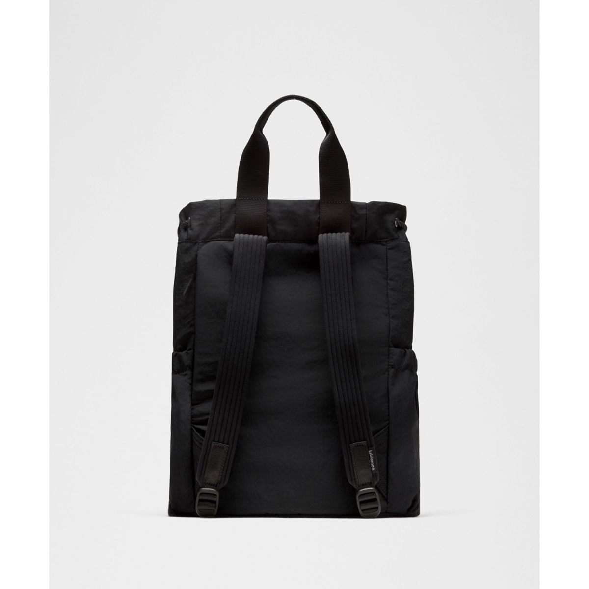 룰루레몬(LULULEMON) 투인원 드로스트링 버킷백  BLK SLVR