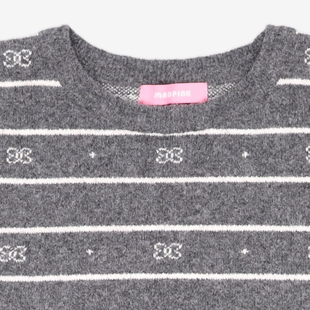 매드핑크(MADPINK) MP POINT STRIPE KNIT F