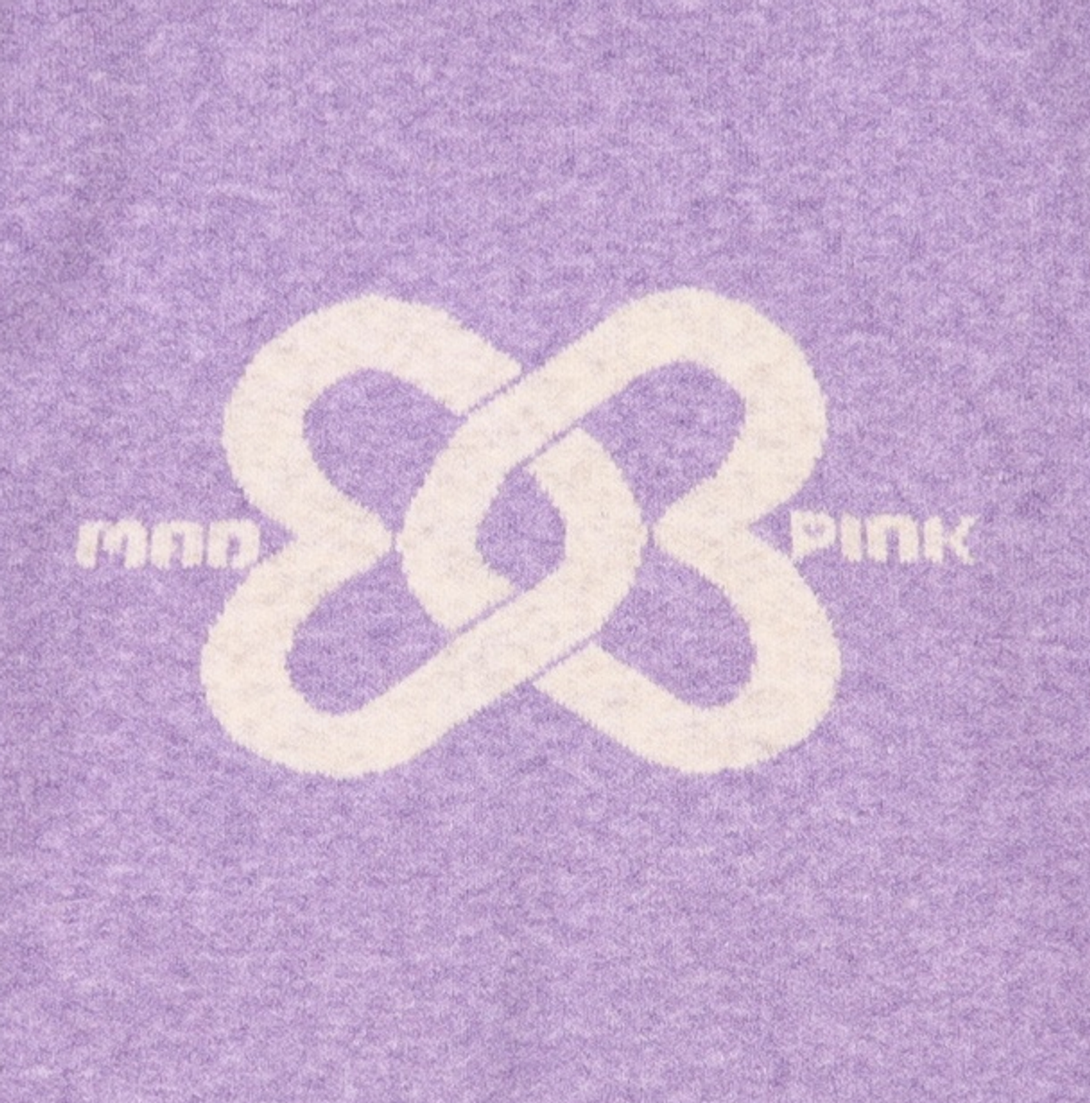 매드핑크(MADPINK) MP SYMBOL LOGO KNIT LAVENDER F