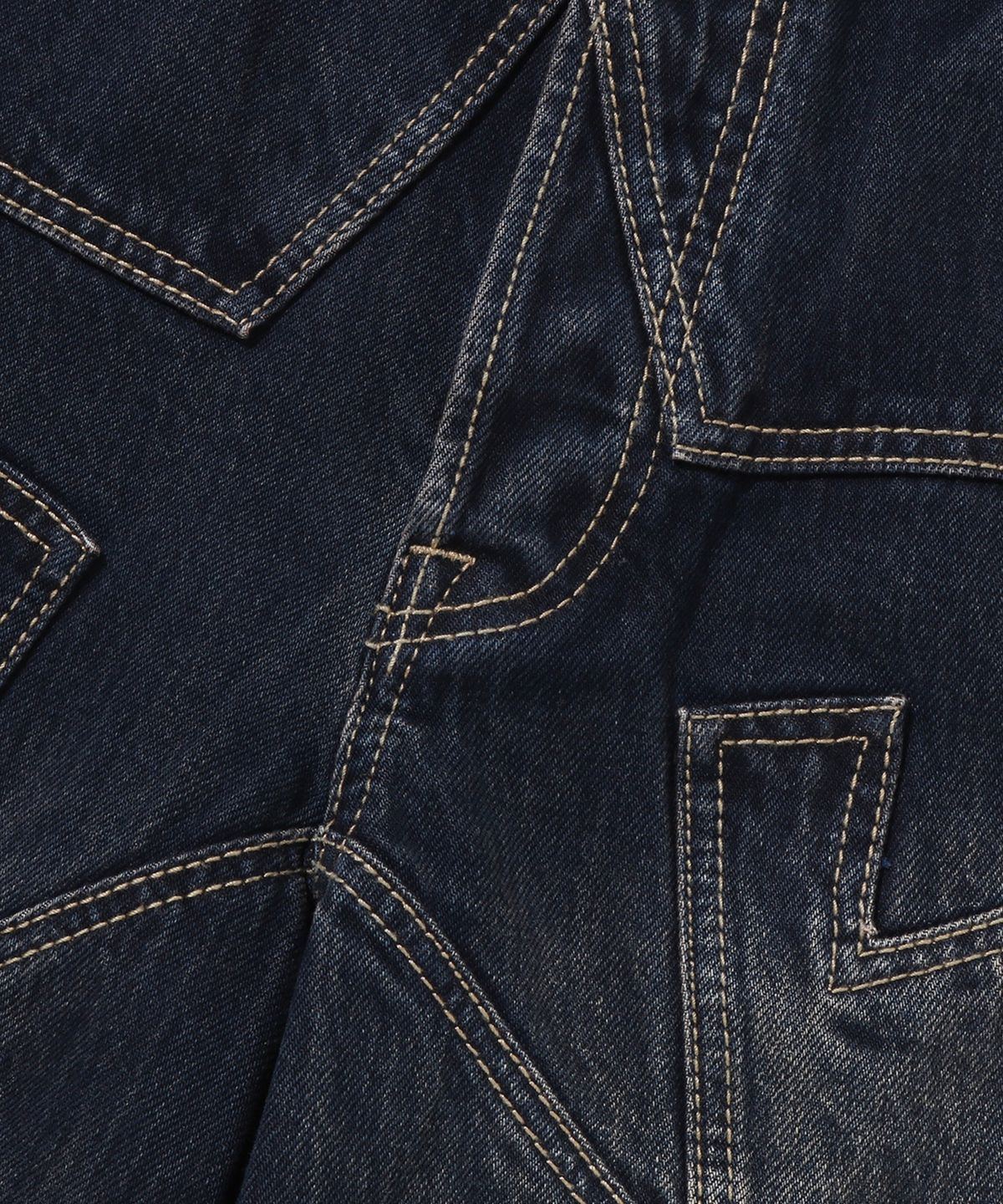 베이프(BAPE) 베이프 스타 패치 13oz 릴렉스드 핏 데님 쇼츠(M) INDIGO