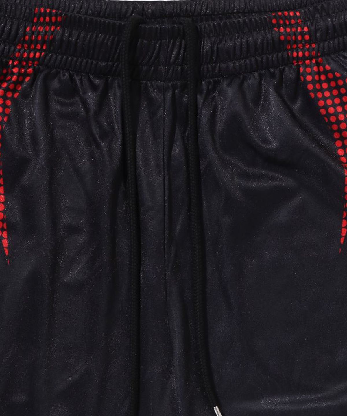 베이프(BAPE) 에이프 플레임 모노그램 자카드 릴렉스트 핏 풋볼 쇼츠(M) BLACK