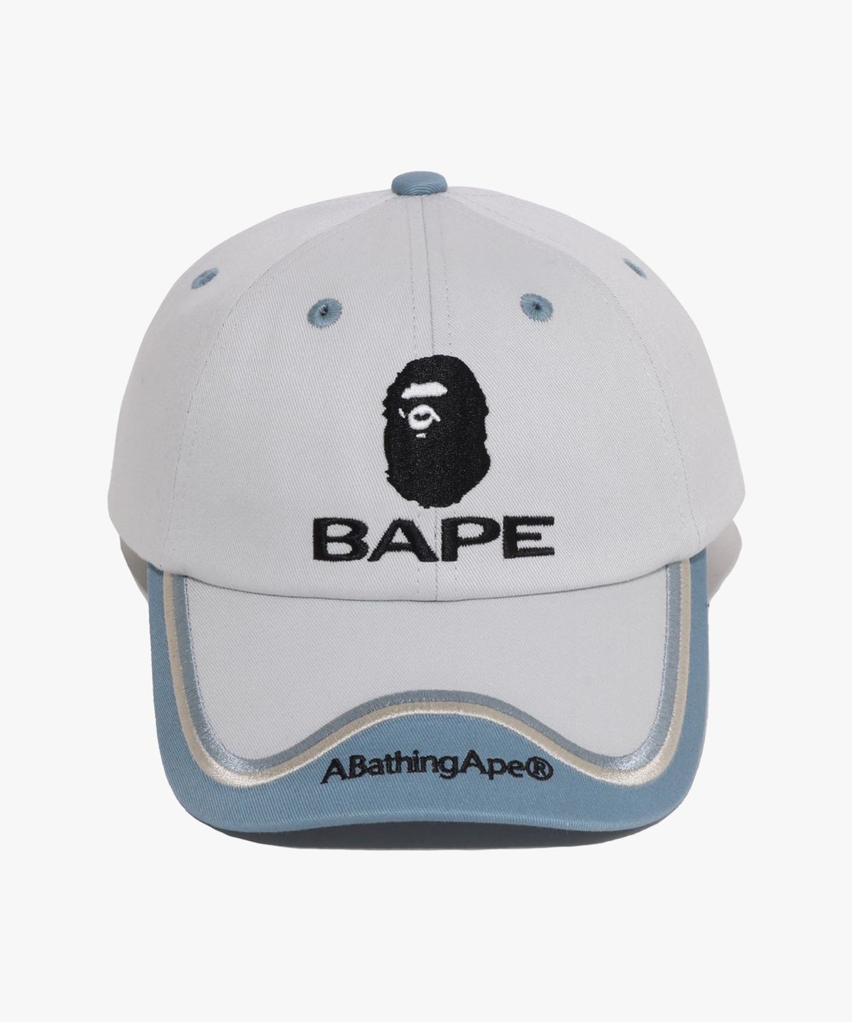 베이프(BAPE) 풋볼 팀 캡 GRAY