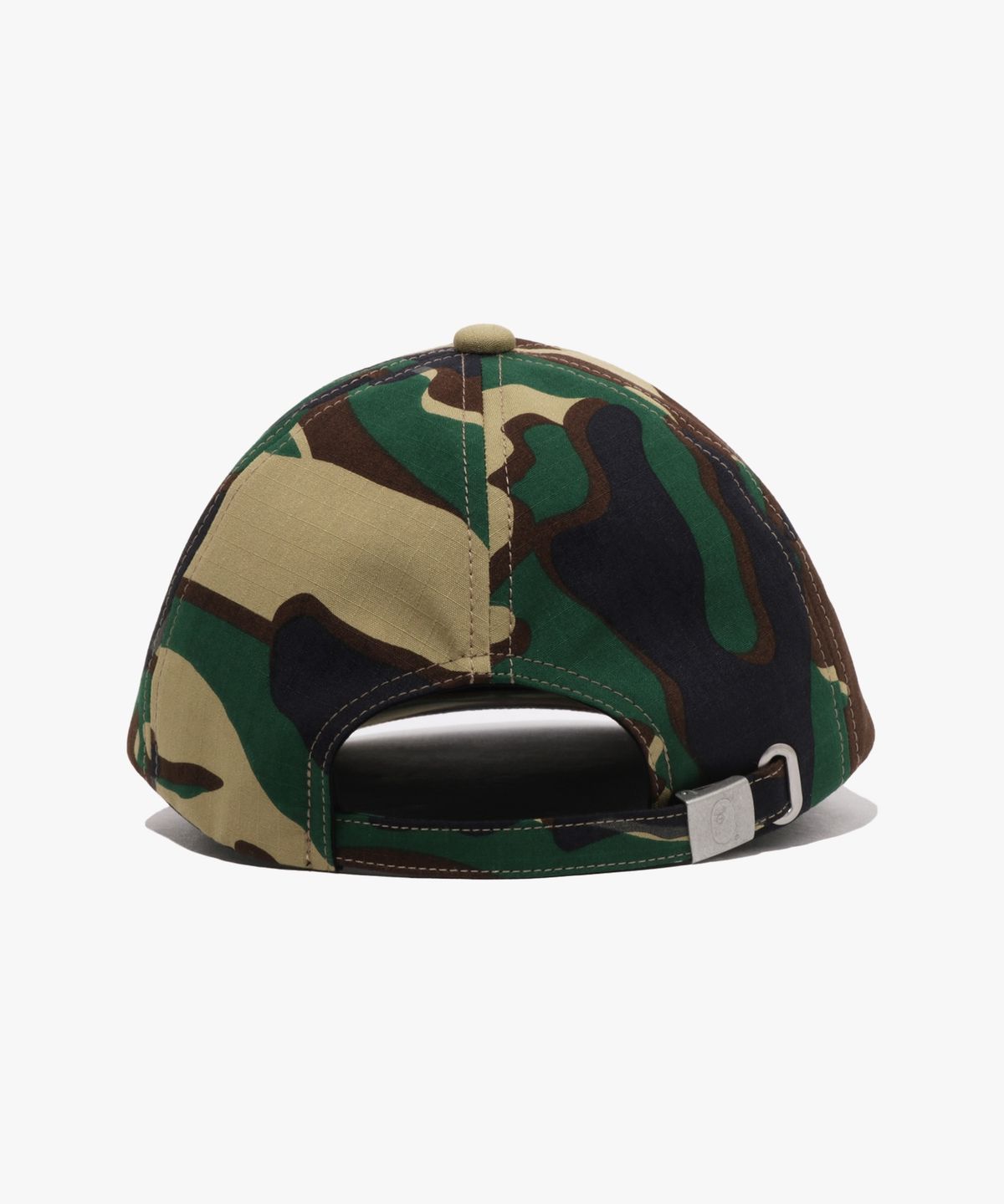 베이프(BAPE) 글리치 우드랜드 카모 캡 GREEN