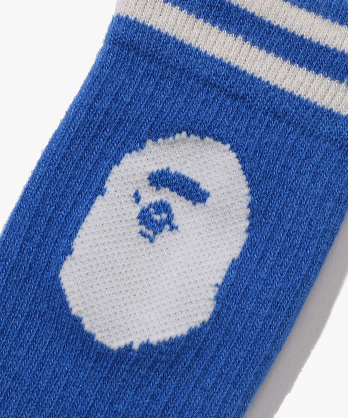 베이프 키즈(BAPE KIDS) 에이프 헤드 립 양말(KIDS) BLUE