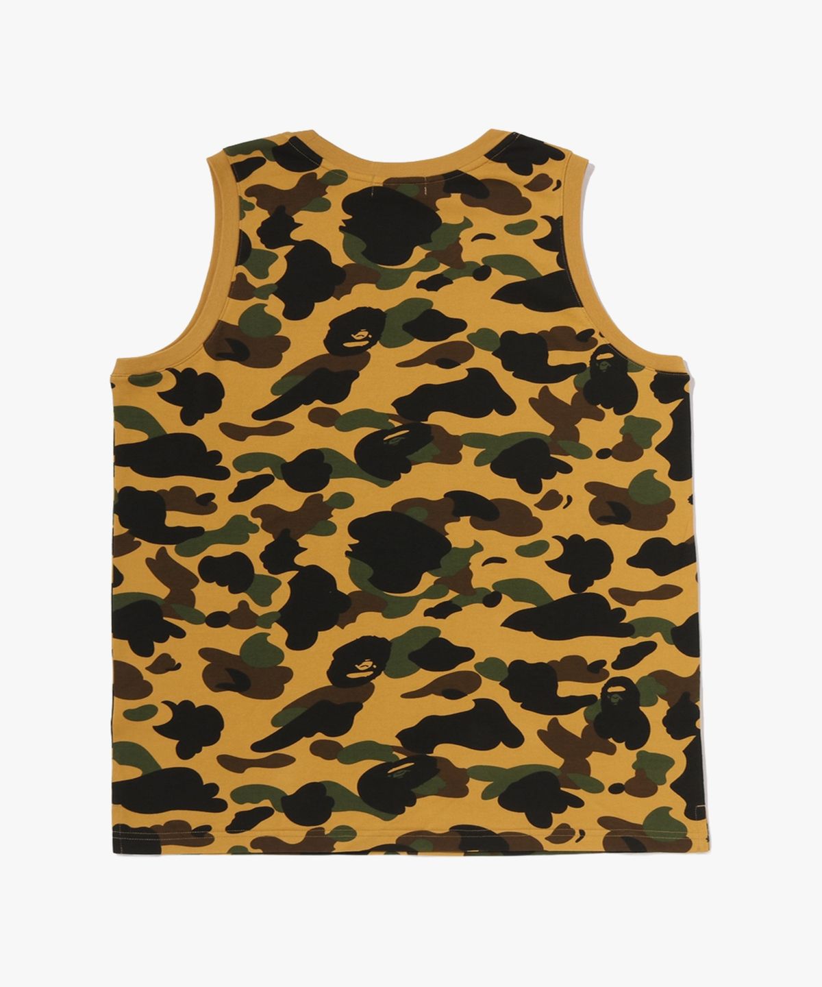 베이프(BAPE) 퍼스트 카모 베이프 스타 탱크 탑(M) YELLOW