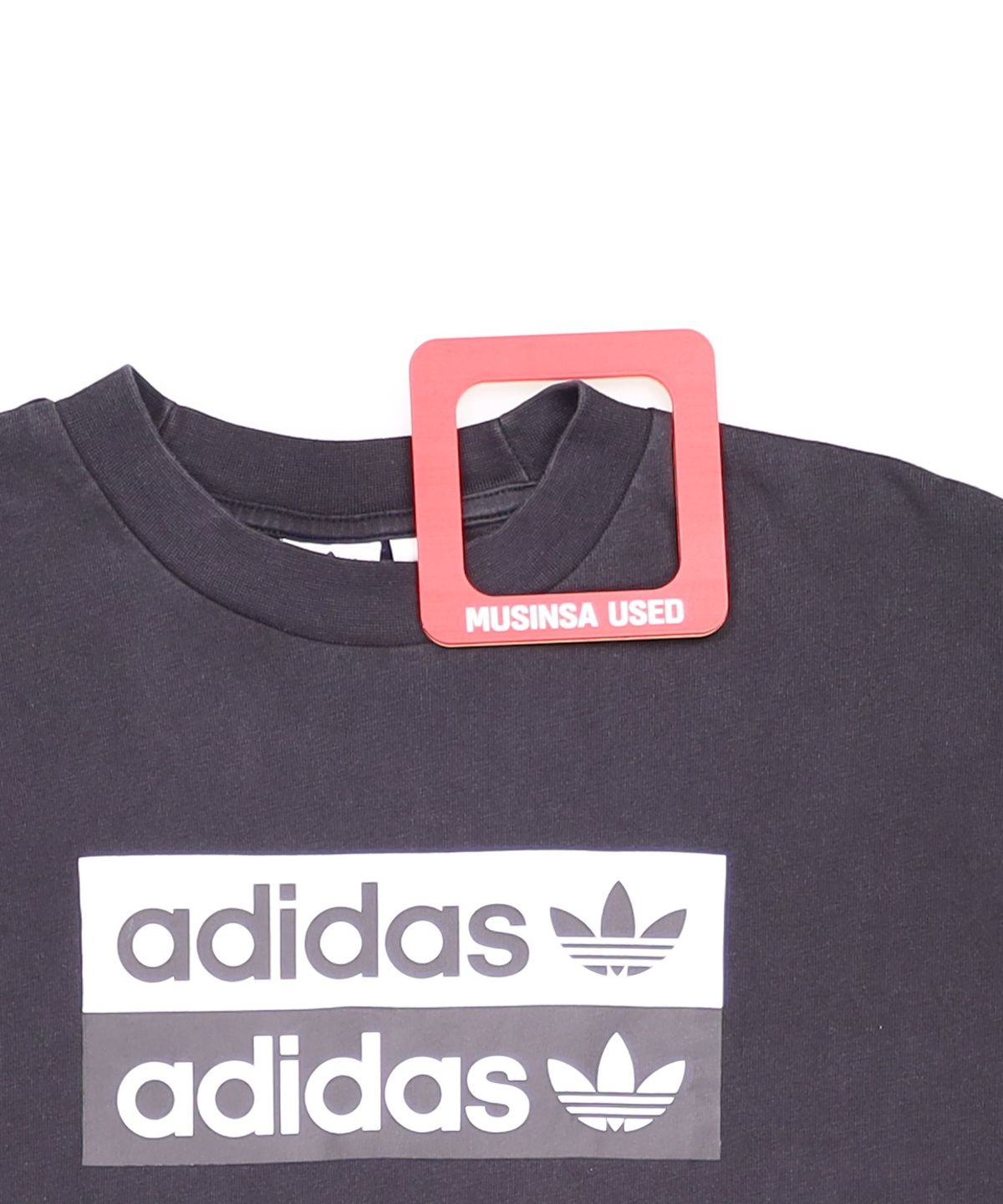 아디다스(ADIDAS) 티셔츠 - 블랙 / FM3941 XS