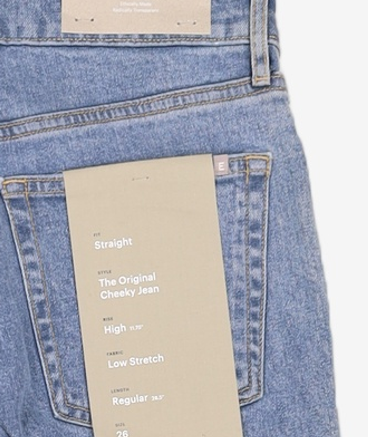 에버레인(EVERLANE) 청/데님 팬츠 26