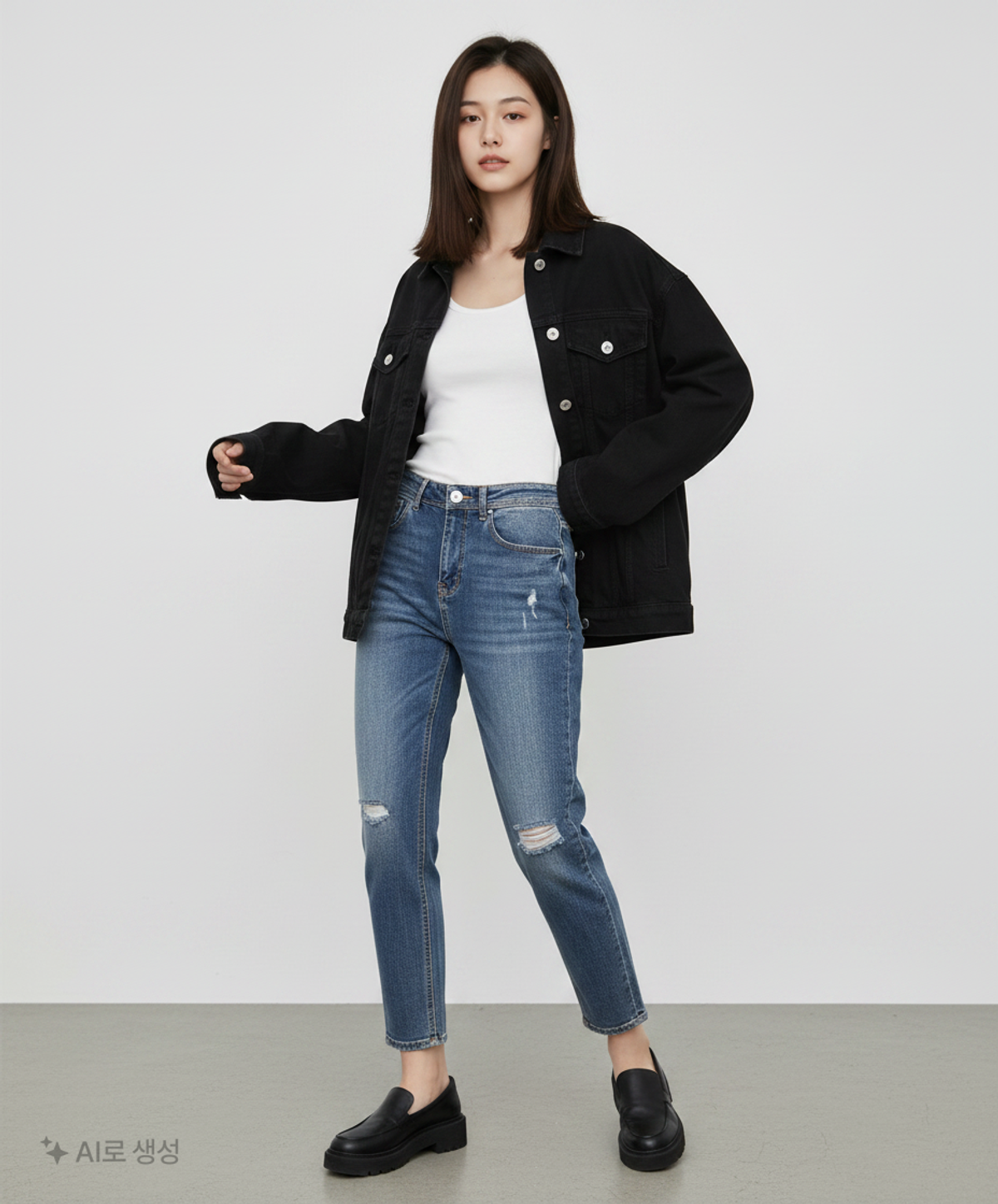 닉스(NIX) 청/데님 팬츠 32