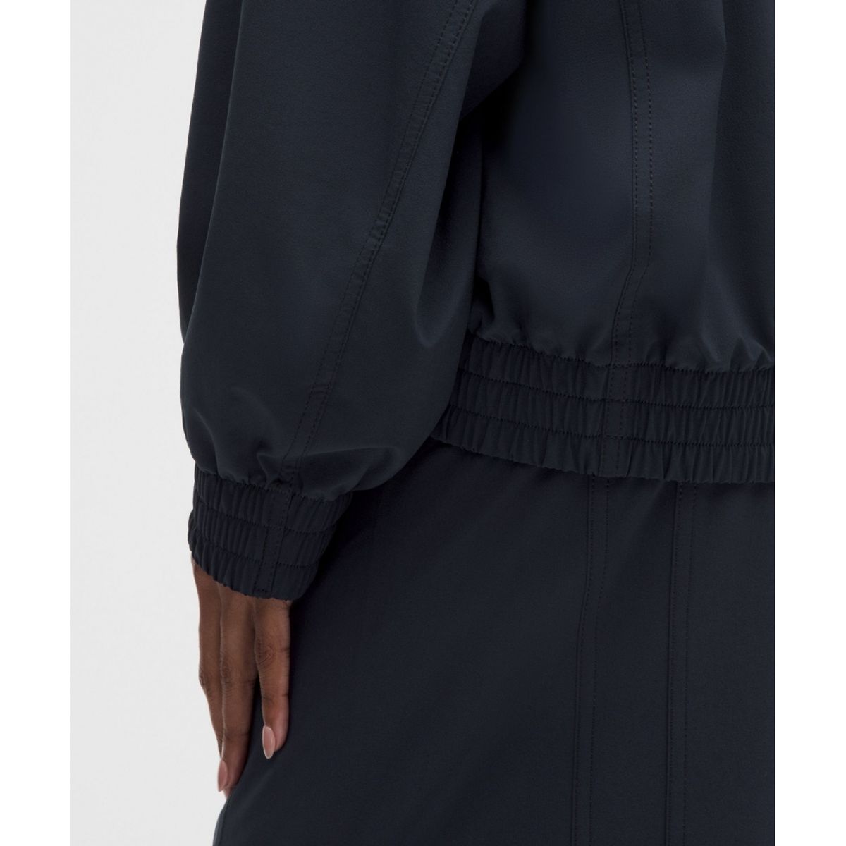룰루레몬(LULULEMON) 디파인 오버사이즈드 풀오버 *스위프트  TRNV BLK