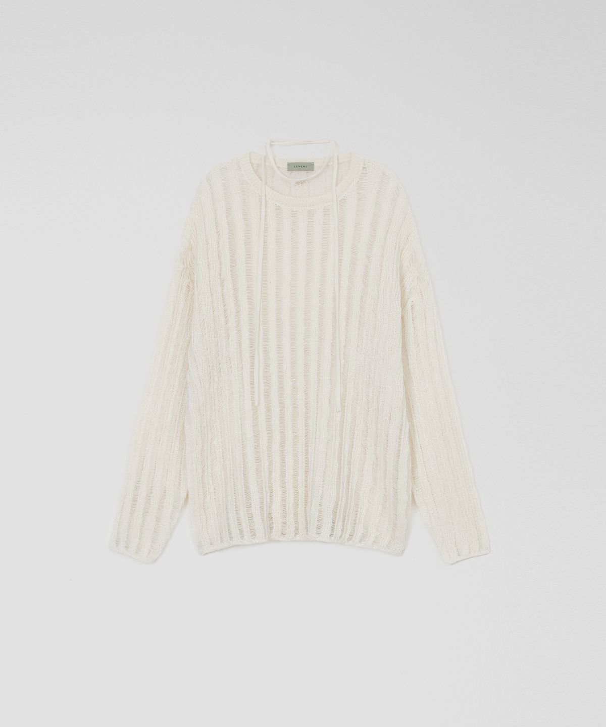 르메메(LEMEME) Rive Air Knit Pullover_2colors