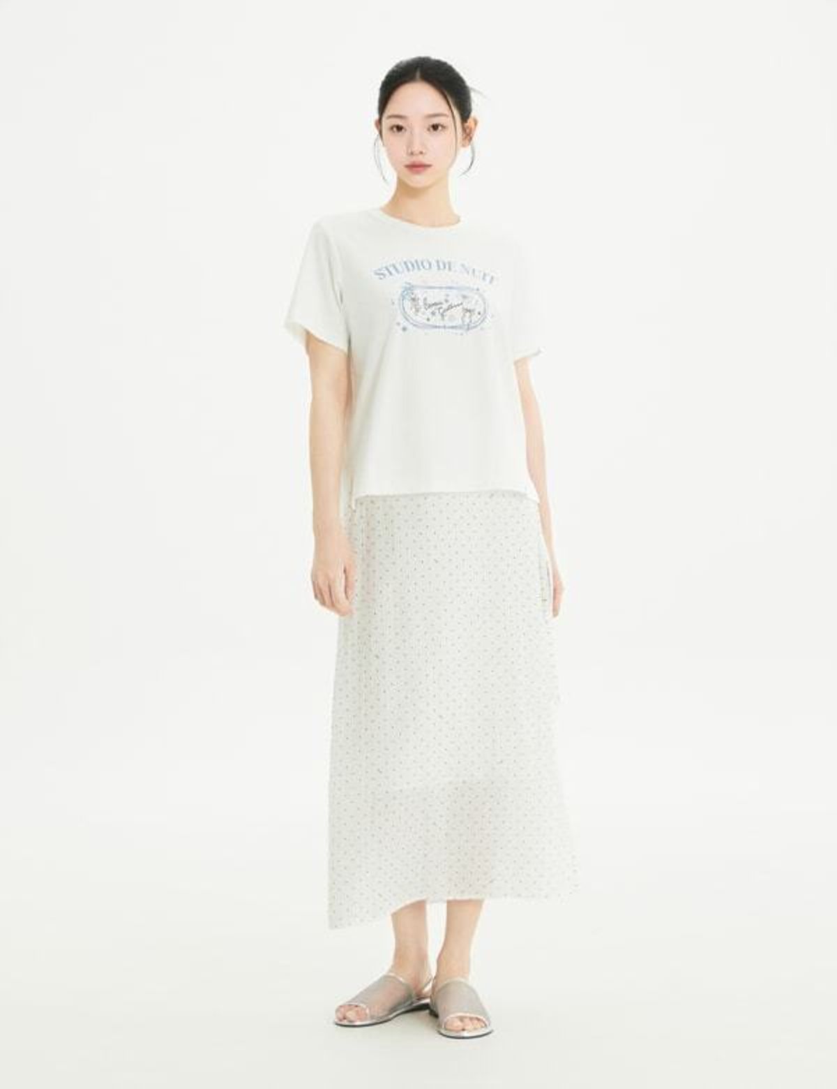 로엠(ROEM) 프린팅 티셔츠 RMHWG37R15