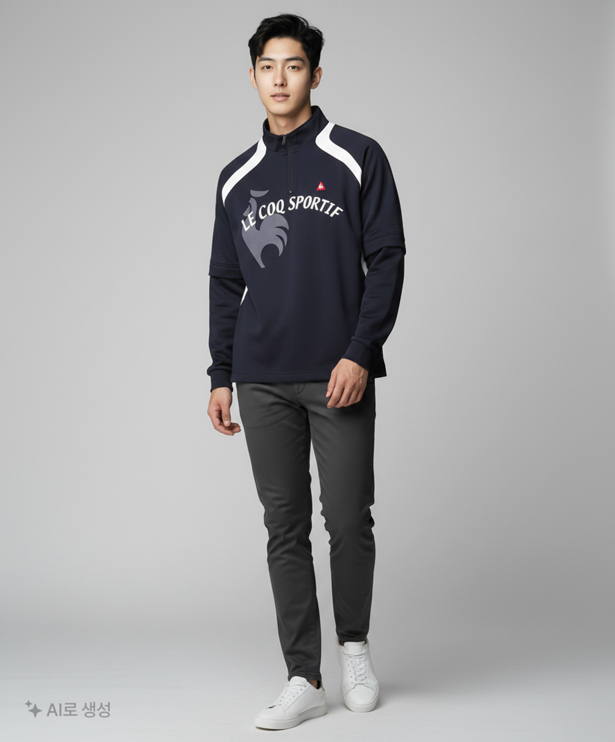 르꼬끄 스포르티브(LE COQ SPORTIF) 긴소매 티셔츠 M