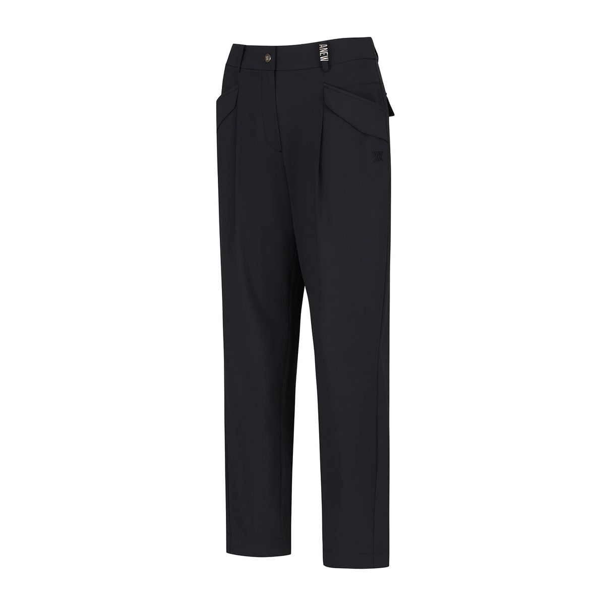 어뉴골프(ANEW GOLF) WOMEN TAPERED ZIP POINT PANTS_BK