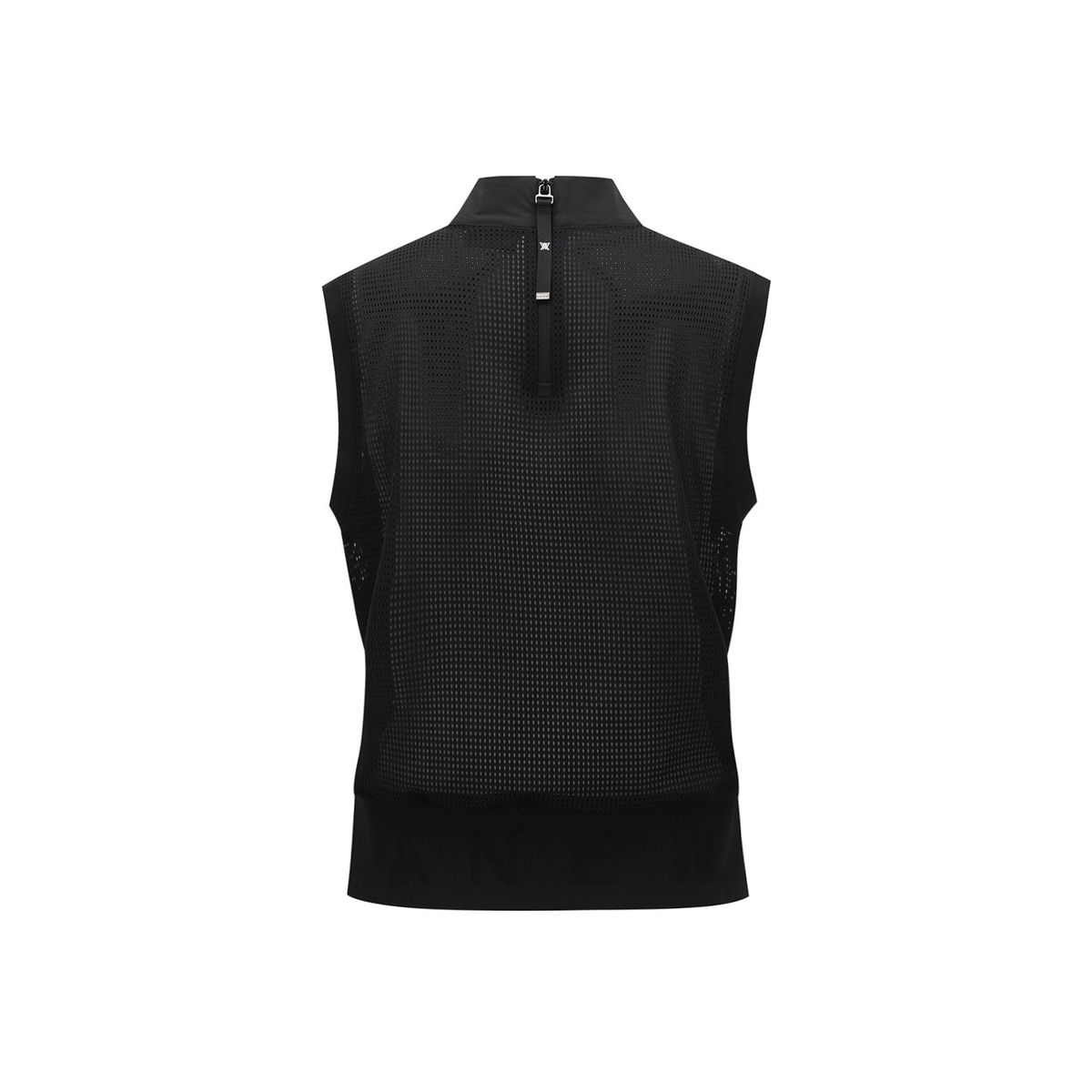 어뉴골프(ANEW GOLF) WOMEN BACK ZIP MOCK NECK VEST_BK