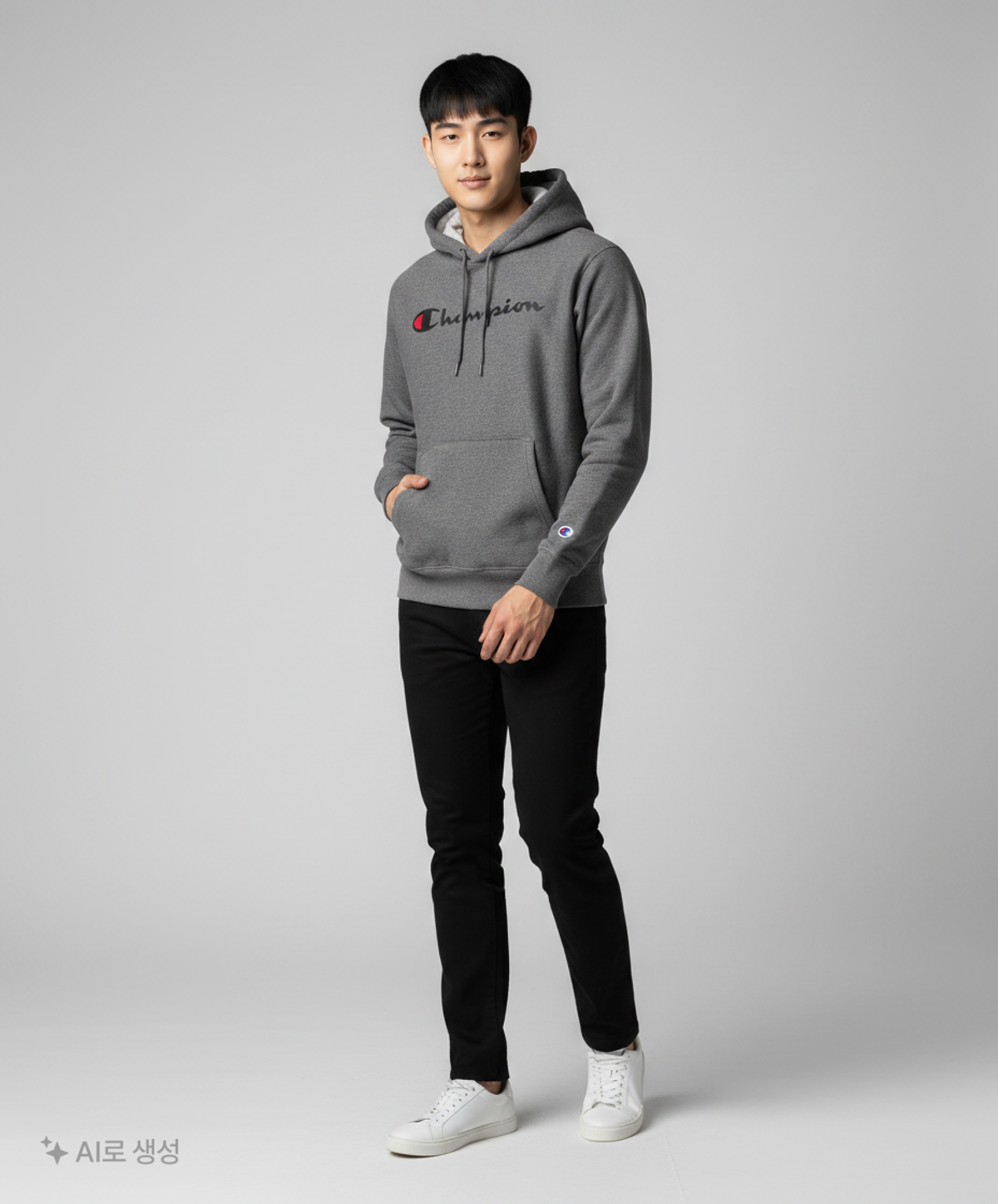 챔피온(CHAMPION) 후드 티셔츠 L
