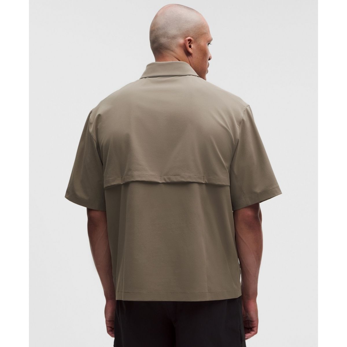 룰루레몬(LULULEMON) UV 프로텍티브 벤틸레이티드 쿼터집 폴로 셔츠  NOMD