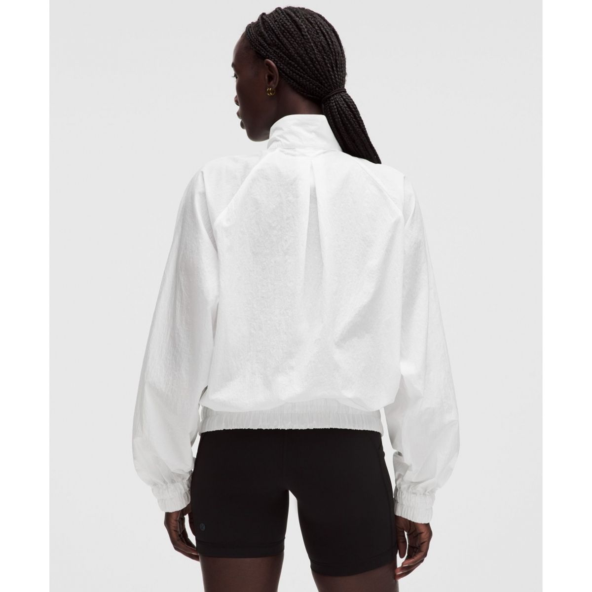 룰루레몬(LULULEMON) 라이트웨이트 플리티드 트랙 재킷  WHT