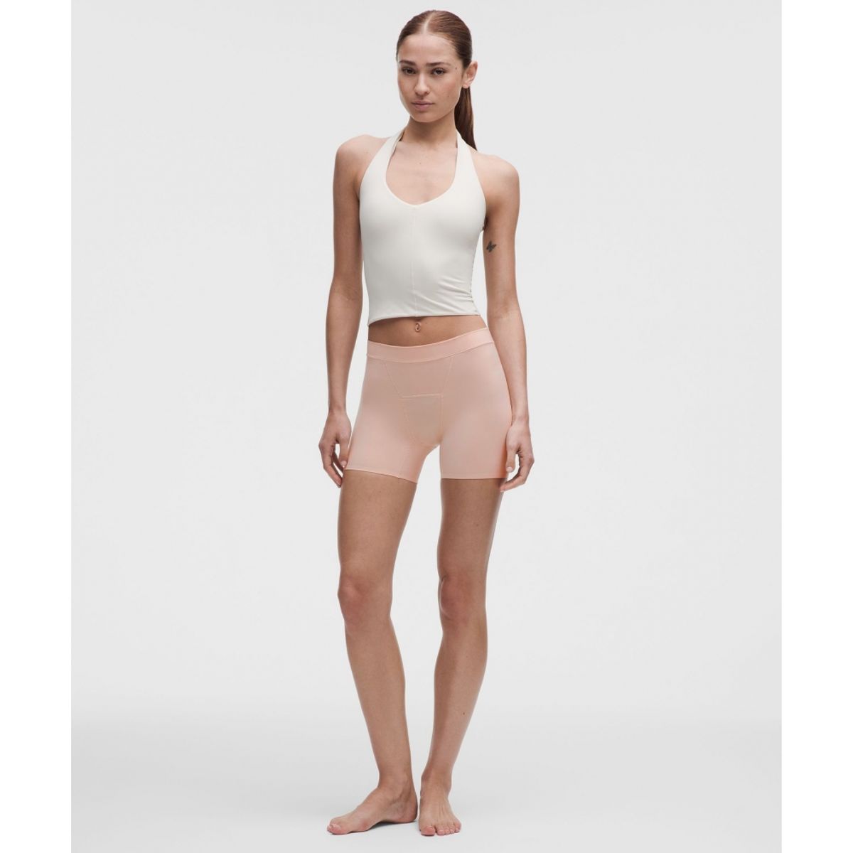 룰루레몬(LULULEMON) Nulu 애디드 앱소번시 엑스트라 하이라이즈 쇼티 언더웨어 5inch