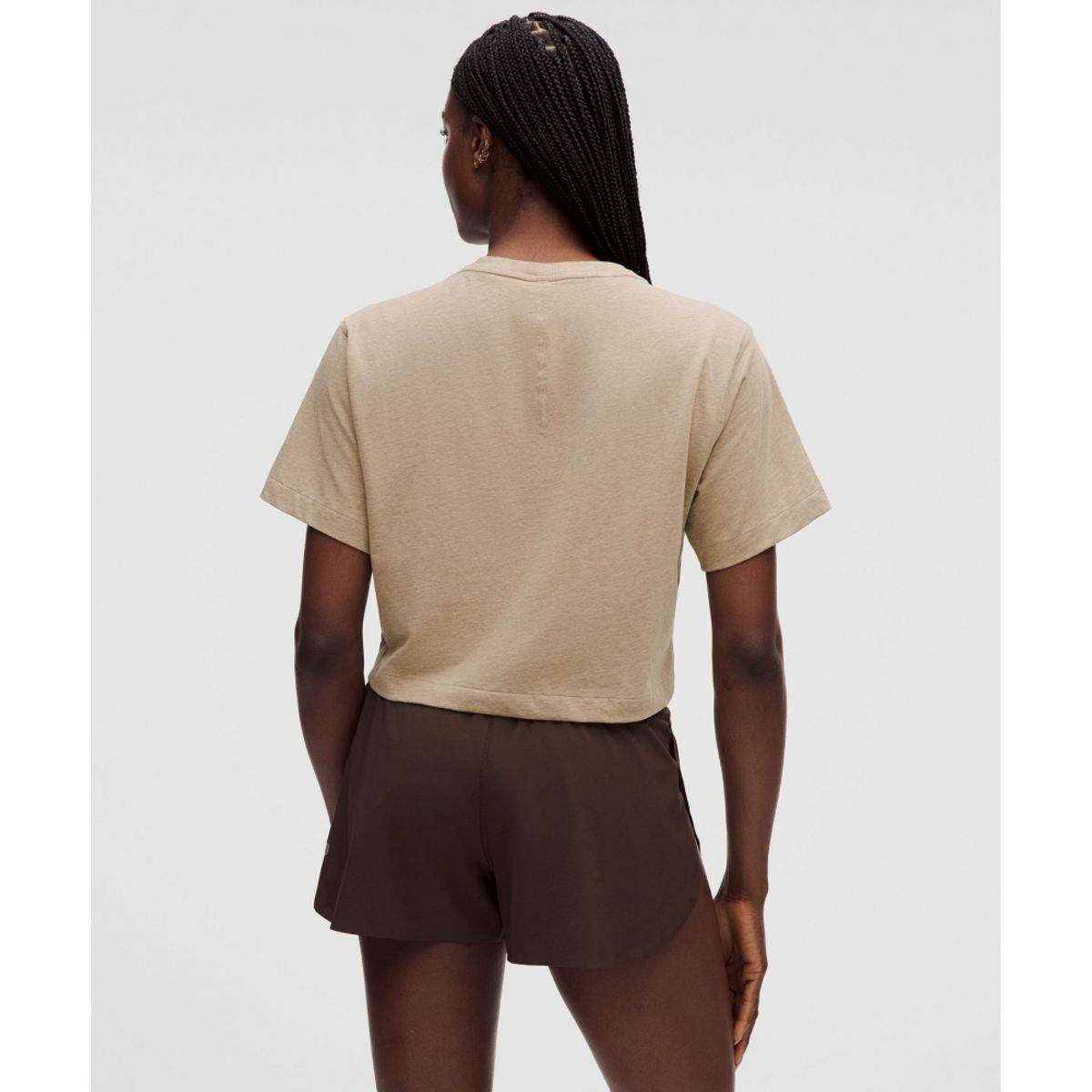 룰루레몬(LULULEMON) 올 유어스 코튼 크롭 티셔츠  HWAK