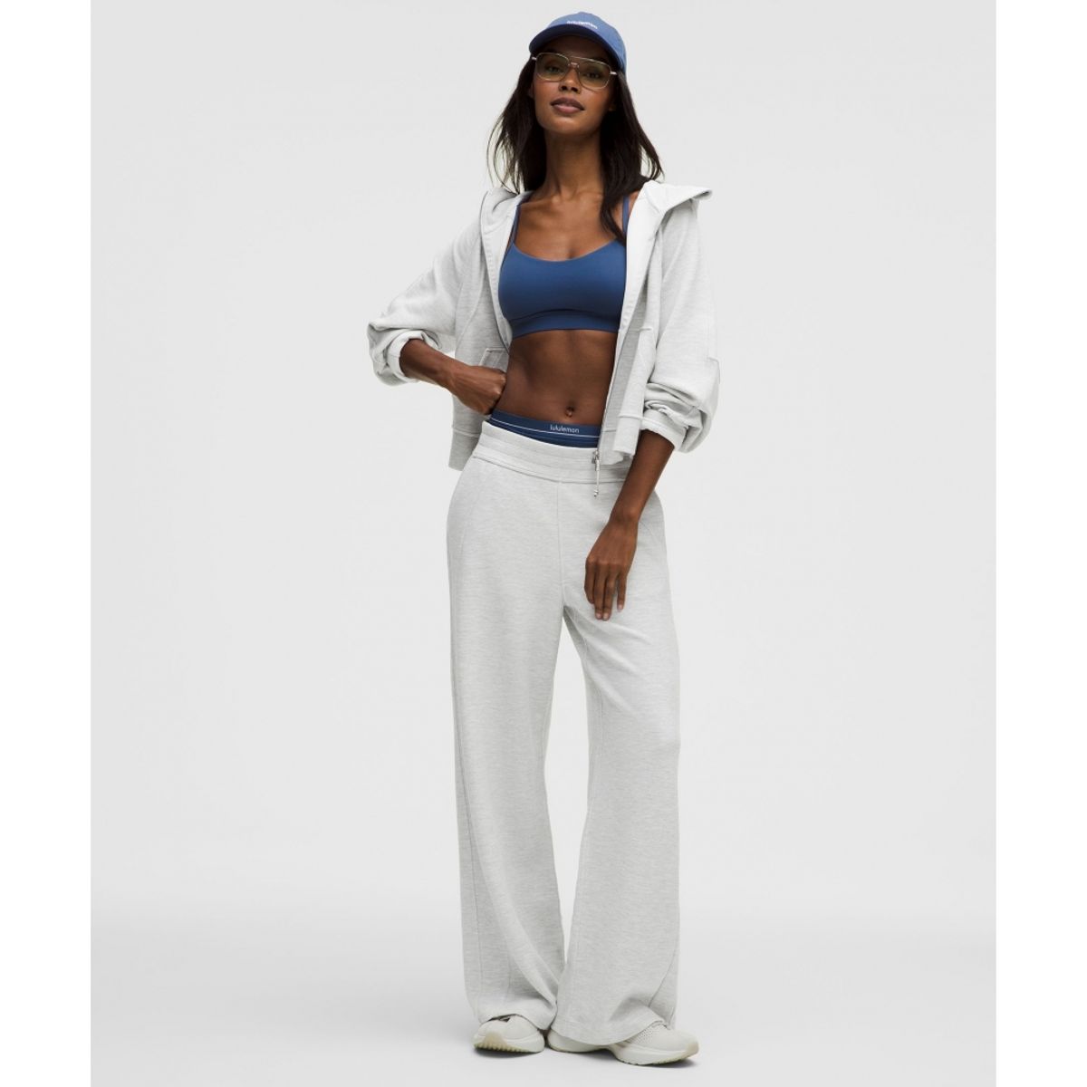 룰루레몬(LULULEMON) 스쿠바 오버사이즈드 풀집 후디 *와플  HCUG