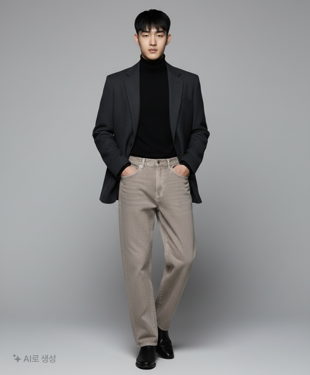어나더 오피스(ANOTHER OFFICE) 청/데님 팬츠