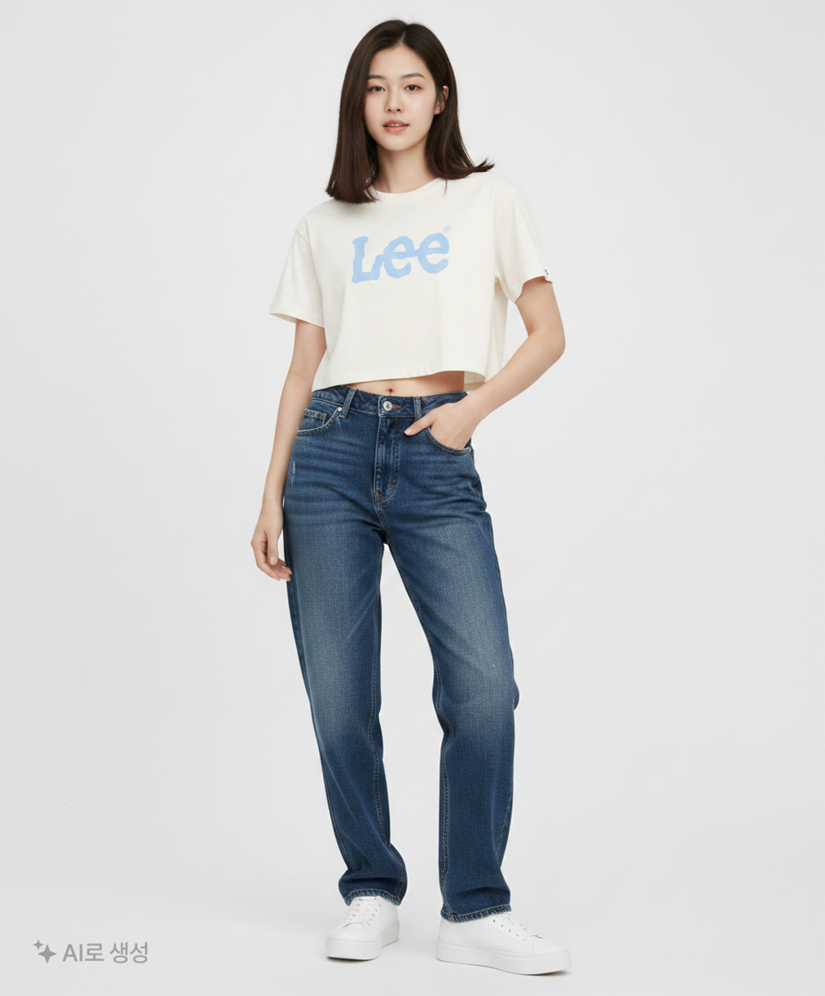 리(LEE) 반소매 티셔츠 S