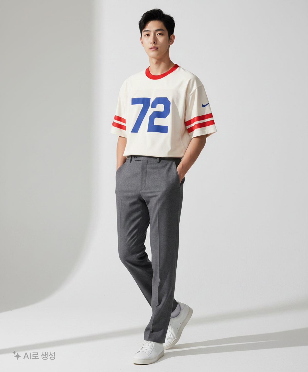 나이키(NIKE) 스포츠웨어 NCPS 티셔츠 M - 세일:유니버시티 레드:세일 / HF4602-133 M
